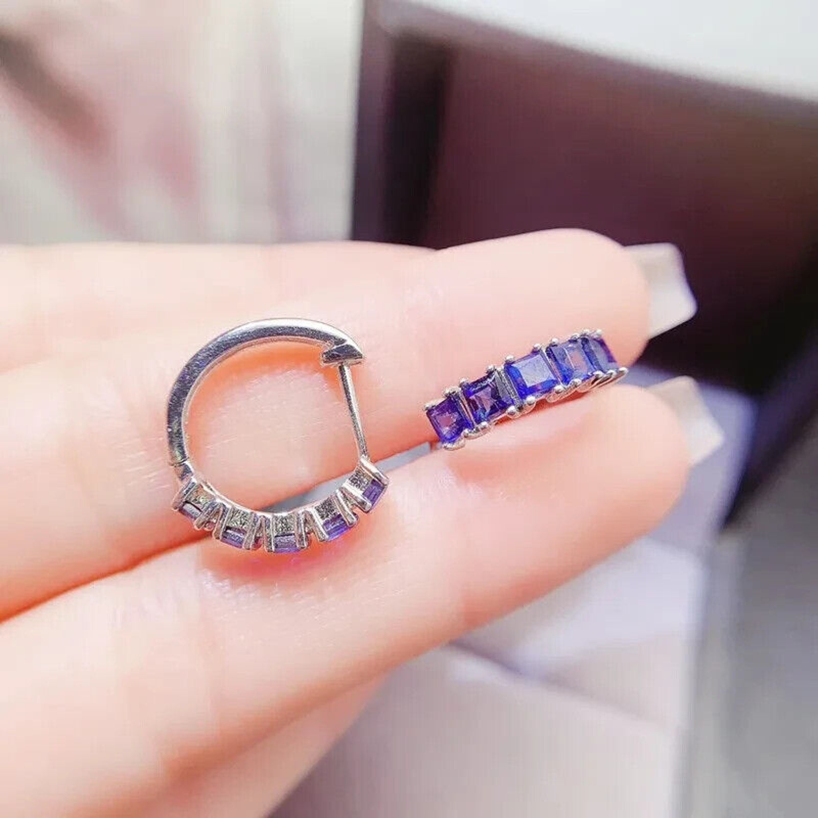 Sapphire Earrings, Natural Sapphire Stud Earrings, Sapphire Stud Earrings, Sterling Silver Sapphire Earrings, Sapphire, Natural Sapphire Earrings, 925 Sterling Silver, Pink Sapphire Earrings, Natural Pink Sapphire Earrings, Natural Pink Sapphire Earrings, Pink Sapphire, Natural Pink Sapphire, 925 Sterling Silver, Sapphire Earrings, Dainty, Dainty Stud Earrings, Dainty Sapphire Earrings, Women’s Sapphire Earrings, Anniversary Gift Sapphire, Sapphire September Birthstone, September Birthstone Sapphire