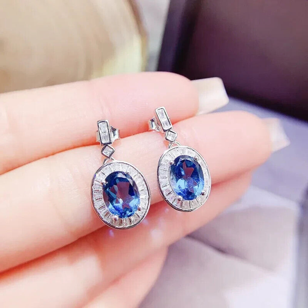 London Blue Topaz Gemstone Earrings,Women's London Blue Topaz Earring's,  London Blue Topaz Earrings, Women's London Blue Topaz Earrings, London Blue Topaz Jewelry, Natural London Blue Topaz Gemstone Jewelry, Women's London Blue Topaz Earrings, London Blue Topaz, London Blue Topaz Earrings, London Blue Topaz Earrings, Women's London Blue Topaz Jewelry, Sterling Silver London Blue Topaz Jewelry, December Birthstone London Blue Topaz