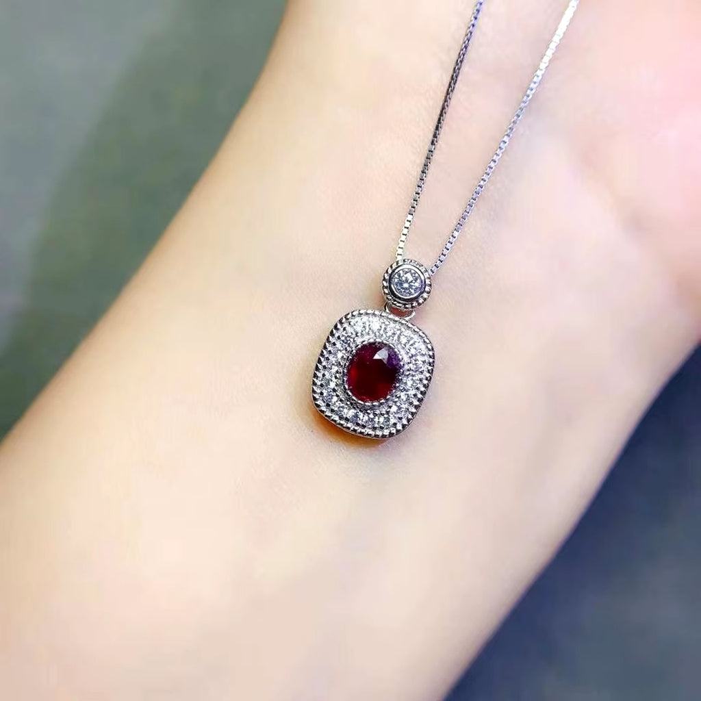 Ruby Necklace, Natural Ruby Necklace, 25 Sterling Silver, Sterling Silver Ruby Necklace, Natural Ruby Pendant Necklace, Dainty Ruby Necklace, Dainty Ruby Jewelry, Natural Ruby Jewelry, Sterling Silver Ruby Jewelry, Ruby Jewelry For Women, Women's Ruby Necklace, Ruby Necklace, Ruby Choker Necklace, Natural Ruby Chain Necklace, Ruby Choker Necklace, Ruby Pendant Necklace
