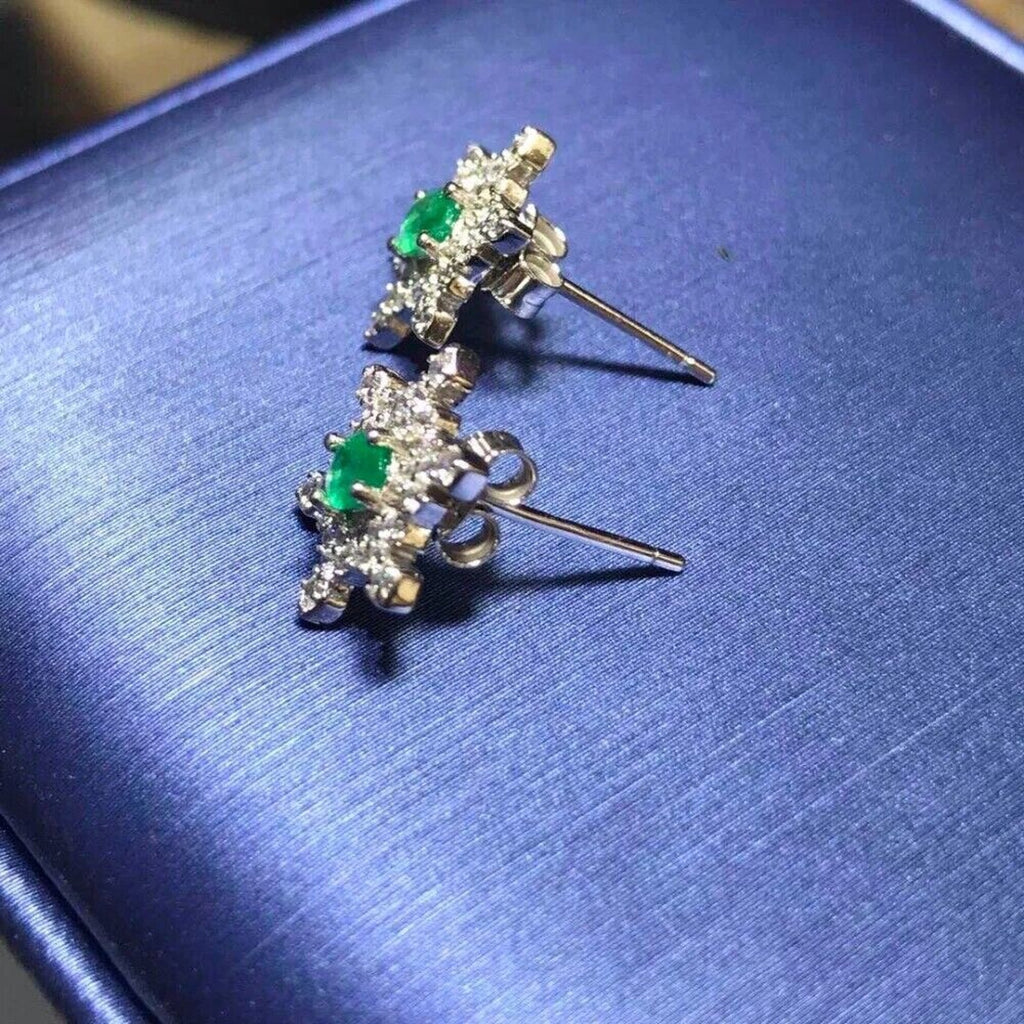 Natural Emerald Earrings, Emerald Earrings, Emerald Stud Earrings, 925 Sterling Silver, Natural Emeralds, Natural Emerald, Sterling Silver Emerald Earrings, Oval Cut Emerald Stud Earrings, Emerald Stud Earrings 925 Sterling Silver, 925 Sterling Silver Emerald Earrings, Natural Emerald Studs, Emerald Studs, Emerald Stud Earrings, Emerald Earrings For Women, Anniversary Gift, May Birthstone Emerald, Emerald Jewelry, Colombian Emerald, Mined Emerald, Genuine Emerald, Emerald with Certificate, Emerald Meaning