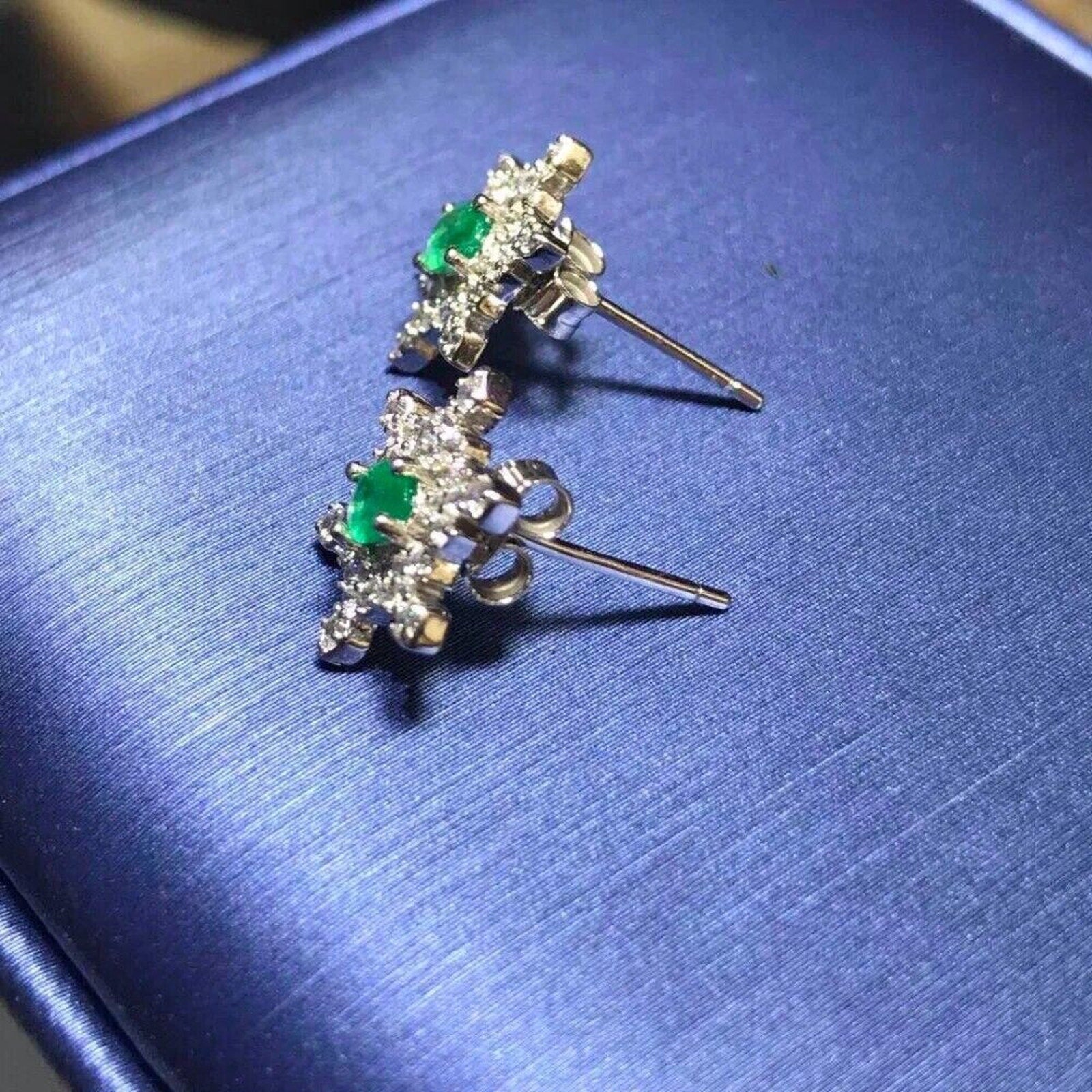 Natural Emerald Earrings, Emerald Earrings, Emerald Stud Earrings, 925 Sterling Silver, Natural Emeralds, Natural Emerald, Sterling Silver Emerald Earrings, Oval Cut Emerald Stud Earrings, Emerald Stud Earrings 925 Sterling Silver, 925 Sterling Silver Emerald Earrings, Natural Emerald Studs, Emerald Studs, Emerald Stud Earrings, Emerald Earrings For Women, Anniversary Gift, May Birthstone Emerald, Emerald Jewelry, Colombian Emerald, Mined Emerald, Genuine Emerald, Emerald with Certificate, Emerald Meaning