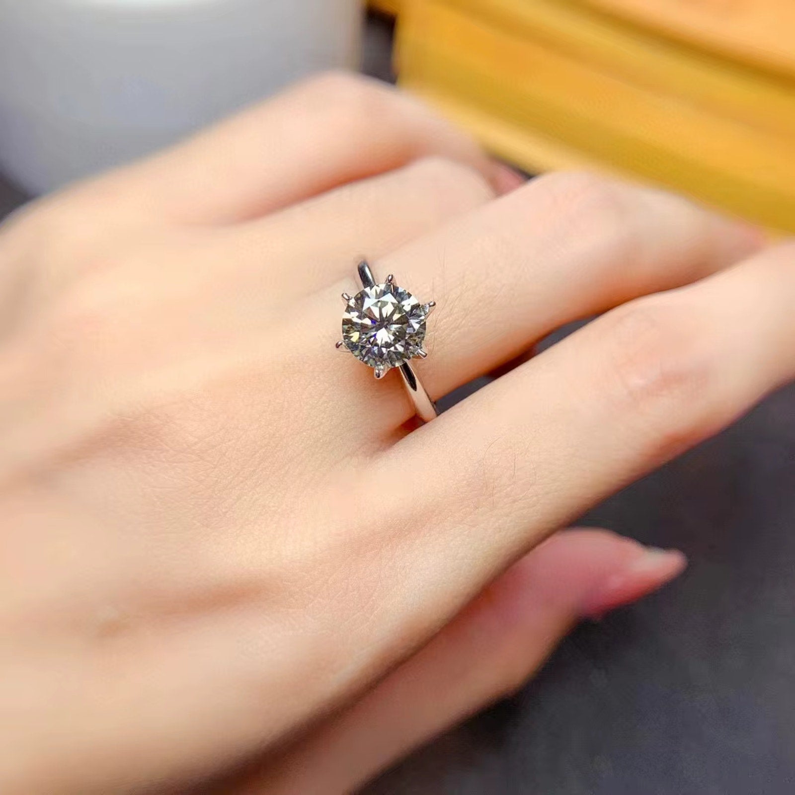 Gray Moissanite Ring, VVS1 Moissanite, Moissanite Jewelry, Sterling Silver Missanite Ring, Gray Moissanite Ring, Gray Moissanite, Moissanite, Moissanite Rings For Women, Moissanite, Round Brilliant Cut Moissanite, Moissanite Engagement Ring, Moissanite Ring, Moissanite, VVS1 Miossanite, Gray Moissanite, White Moissanite, Solitaire Moissanite Ring, Round Brilliant Cut Moissanite Ring, Moissanite Ring, Round Brilliant Cut, 5 Carat Moissanite Ring, Moissanite Jewelry
