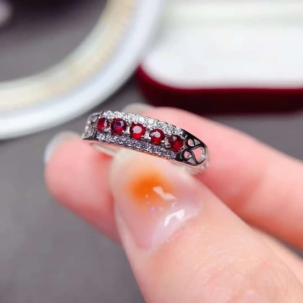 Ruby Ring, Ruby Band Ring, Natural Ruby, Natural Ruby Ring, Sterling Silver Ruby Ring, Ruby Ring 925 Sterling Silver, Natural Ruby Rings, Ruby Ring For Women, Ruby Engagement Ring, Burma Ruby, Mozambique Ruby, Myanmar Ruby, Mined Ruby, Genuine Ruby, July Birthstone Ruby, Ruby Jewelry, Natural Ruby Jewelry, Ruby Jewelry For Women, Women’s Ruby Ring’s, Burma Ruby Ring