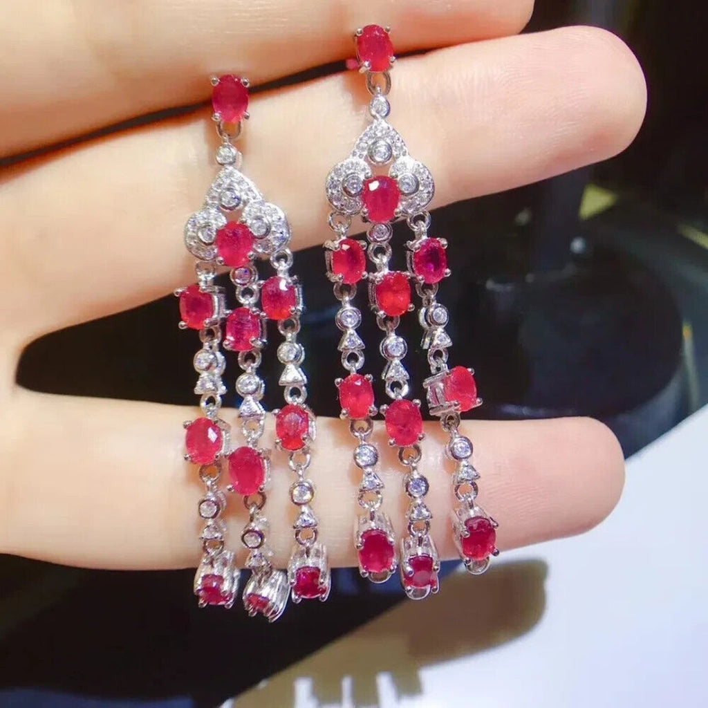 Natural Ruby Earrings, Ruby Earrings, Burma Ruby, Natural Ruby, Ruby, 925 Sterling Silver, Ruby Earrings, natural Ruby, Natural Ruby Jewelry, July Birthstone, July Birthstone Ruby, Natural Ruby Earrings, Sterling Silver Ruby Earrings, Genuine Ruby, Authentic Ruby, Burma Ruby, Ruby Gemstone, Genuine Ruby, Ruby Dangle Earrings, Ruby Chandelier Earrings, Ruby Stud Earrings, Long Ruby Earrings