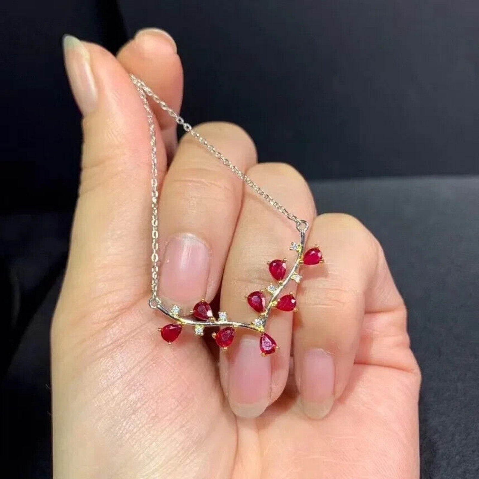 Ruby Necklace, Natural Ruby Necklace, 25 Sterling Silver, Sterling Silver Ruby Necklace, Natural Ruby Pendant Necklace, Dainty Ruby Necklace, Dainty Ruby Jewelry, Natural Ruby Jewelry, Sterling Silver Ruby Jewelry, Ruby Jewelry For Women, Women's Ruby Necklace, Ruby Necklace, Ruby Choker Necklace, Natural Ruby Chain Necklace, Ruby Choker Necklace, Ruby Pendant Necklace