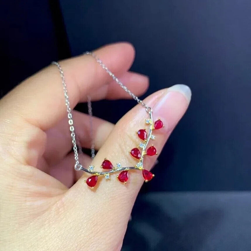 Ruby Necklace, Natural Ruby Necklace, 25 Sterling Silver, Sterling Silver Ruby Necklace, Natural Ruby Pendant Necklace, Dainty Ruby Necklace, Dainty Ruby Jewelry, Natural Ruby Jewelry, Sterling Silver Ruby Jewelry, Ruby Jewelry For Women, Women's Ruby Necklace, Ruby Necklace, Ruby Choker Necklace, Natural Ruby Chain Necklace, Ruby Choker Necklace, Ruby Pendant Necklace