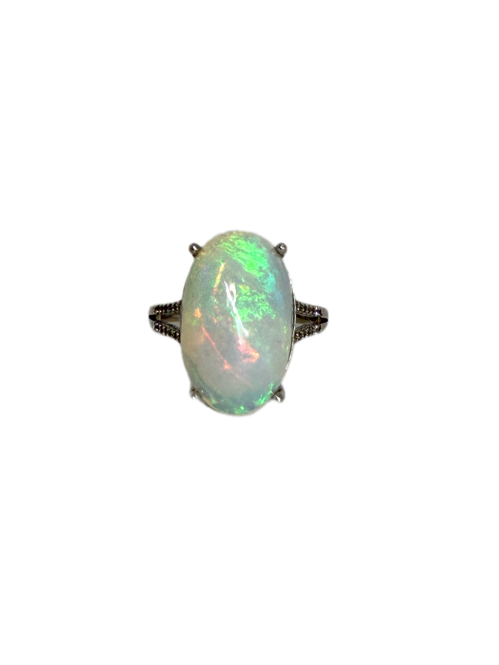 Custom Large Australian Fire Opal Ring or Pendant