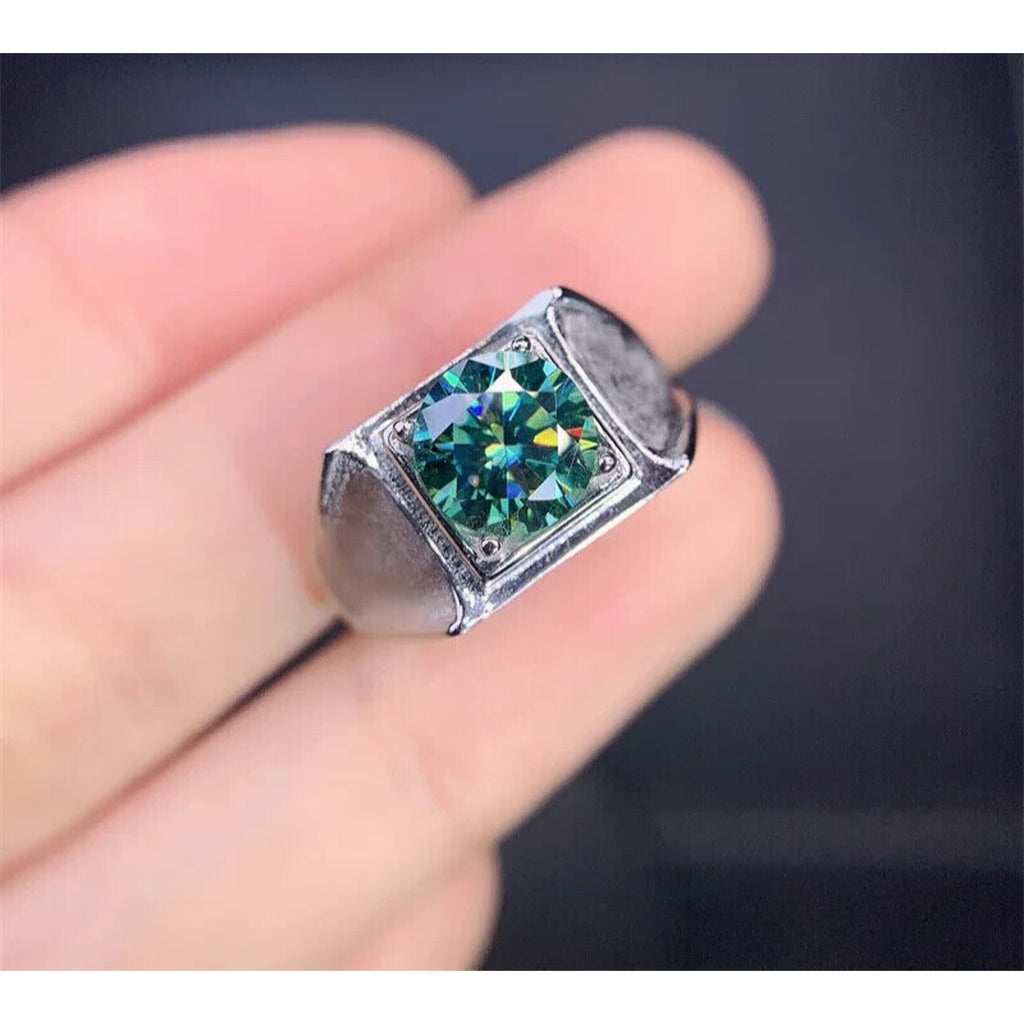 Men's Green Moissanite Ring's, Men's Moissanite Rings, Moissanite, Green Moissanite Ring, 2 Carat Moissanite RIng, Moissanite Ring, Moissanite, VVS1 Miossanite, Gray Moissanite, White Moissanite, Solitaire Moissanite Ring, Round Brilliant Cut Moissanite Ring, Moissanite Ring, Round Brilliant Cut, 5 Carat Moissanite Ring, Moissanite Jewelry