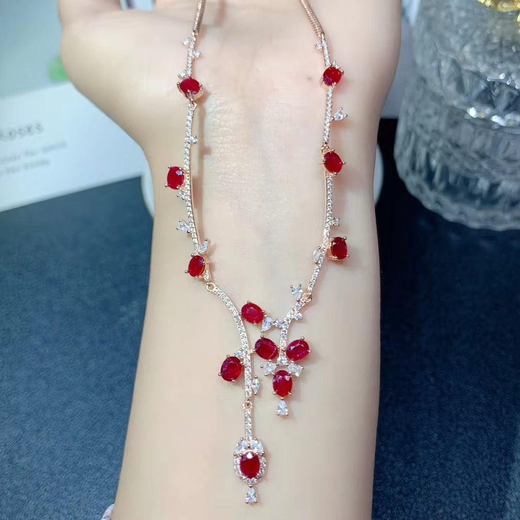 Ruby Necklace, Natural Ruby Necklace, 25 Sterling Silver, Sterling Silver Ruby Necklace, Natural Ruby Pendant Necklace, Dainty Ruby Necklace, Dainty Ruby Jewelry, Natural Ruby Jewelry, Sterling Silver Ruby Jewelry, Ruby Jewelry For Women, Women's Ruby Necklace, Ruby Necklace, Ruby Choker Necklace, Natural Ruby Chain Necklace, Ruby Choker Necklace, Ruby Pendant Necklace