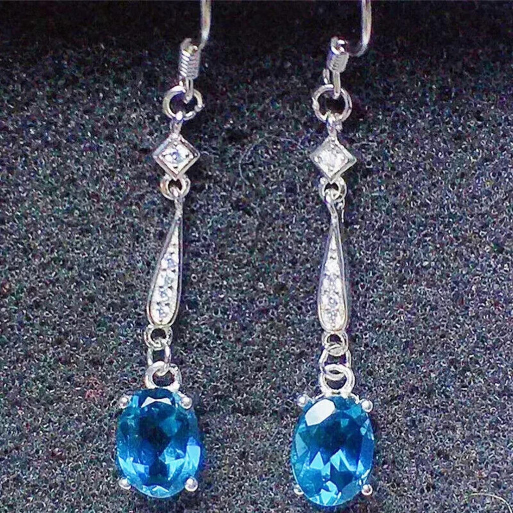 London Blue Topaz Long Dangle Earrings, London Blue Topaz Jewelry For Women, 
London Blue Topaz Earrings, Women's London Blue Topaz Earrings, London Blue Topaz Jewelry, Natural London Blue Topaz Gemstone Jewelry, Women's London Blue Topaz Earrings, London Blue Topaz, London Blue Topaz Earrings, London Blue Topaz Earrings, Women's London Blue Topaz Jewelry, Sterling Silver London Blue Topaz Jewelry, December Birthstone London Blue Topaz, London Blue Topaz Spiritual Meaning, London 