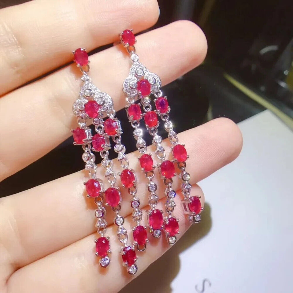 Natural Ruby Earrings, Ruby Earrings, Burma Ruby, Natural Ruby, Ruby, 925 Sterling Silver, Ruby Earrings, natural Ruby, Natural Ruby Jewelry, July Birthstone, July Birthstone Ruby, Natural Ruby Earrings, Sterling Silver Ruby Earrings, Genuine Ruby, Authentic Ruby, Burma Ruby, Ruby Gemstone, Genuine Ruby, Ruby Dangle Earrings, Ruby Chandelier Earrings, Ruby Stud Earrings, Long Ruby Earrings