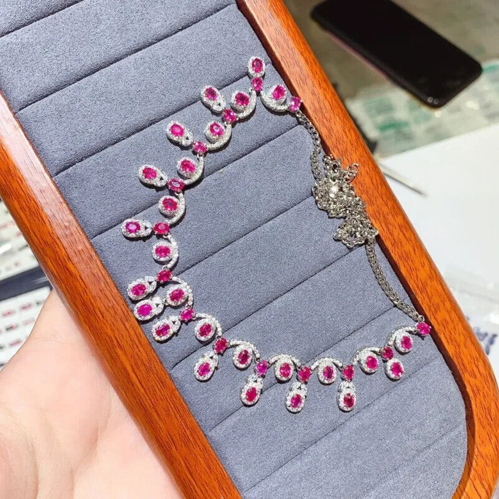 Ruby Necklace, Natural Ruby Necklace, 25 Sterling Silver, Sterling Silver Ruby Necklace, Natural Ruby Pendant Necklace, Dainty Ruby Necklace, Dainty Ruby Jewelry, Natural Ruby Jewelry, Sterling Silver Ruby Jewelry, Ruby Jewelry For Women, Women's Ruby Necklace, Ruby Necklace, Ruby Choker Necklace, Natural Ruby Chain Necklace, Ruby Choker Necklace, Ruby Pendant Necklace