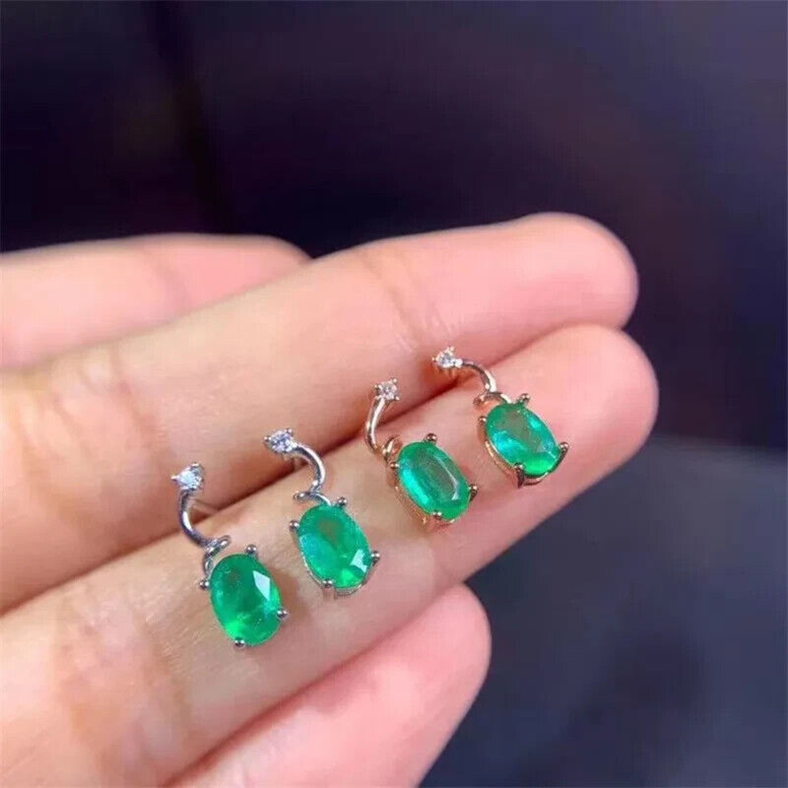 Emerald Earrings, Natural Emerald, Natural Emerald Earrings, Gold Emerald Earrings, Silver Emerald Earrings, Rose Gold Emerald Earrings, Genuine Emerald Earrings, Natural Emerald Jewelry, Emerald Chandelier Earrings, Emerald Statement Earrings, Emerald Long Earrings, Sterling Silver Emerald Earrings, May Birthstone Emerald, Anniversary Gift Emerald, Emerald Jewelry For Women, Gift For Wife Emerald