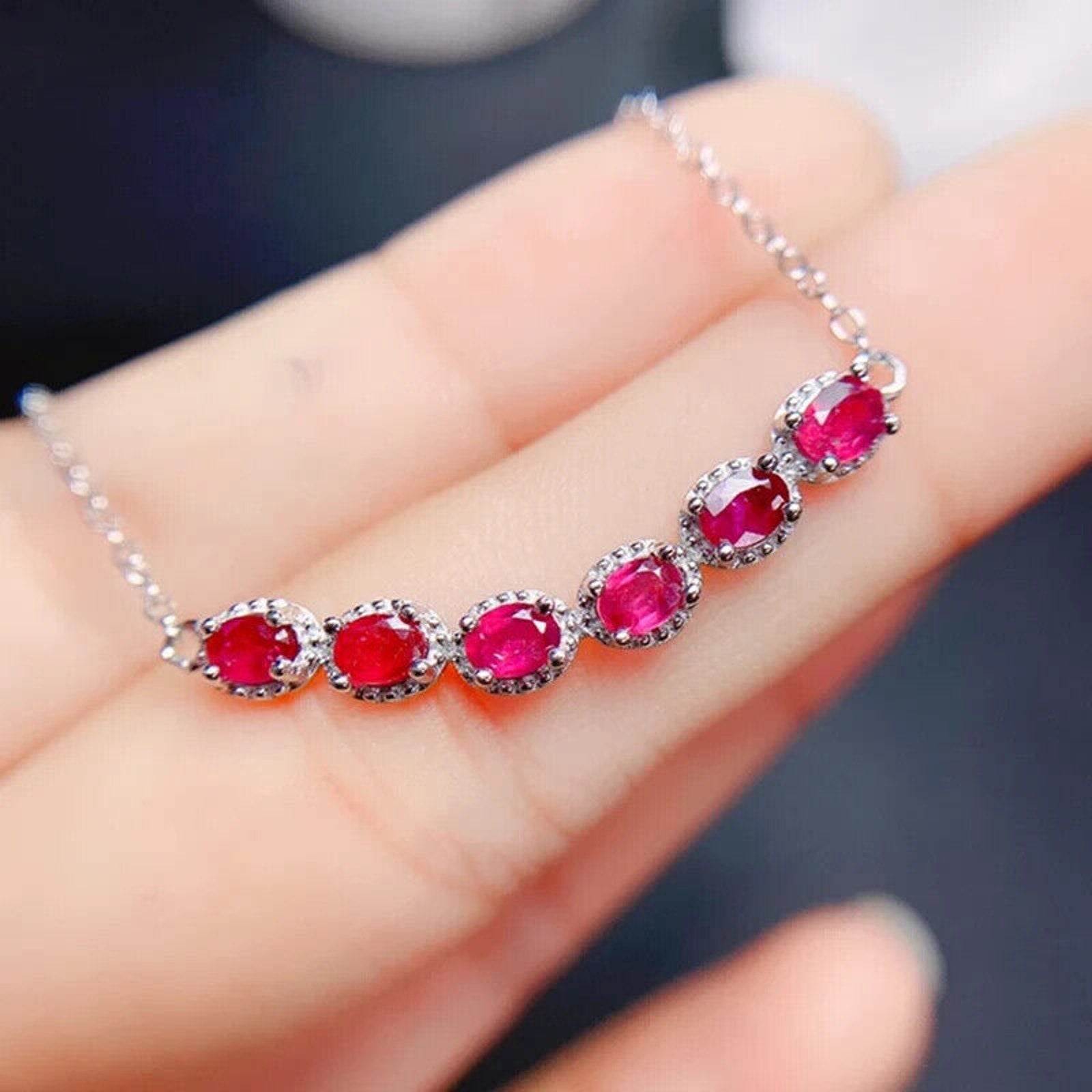 Ruby Necklace, Natural Ruby Necklace, 25 Sterling Silver, Sterling Silver Ruby Necklace, Natural Ruby Pendant Necklace, Dainty Ruby Necklace, Dainty Ruby Jewelry, Natural Ruby Jewelry, Sterling Silver Ruby Jewelry, Ruby Jewelry For Women, Women's Ruby Necklace, Ruby Necklace, Ruby Choker Necklace, Natural Ruby Chain Necklace, Ruby Choker Necklace, Ruby Pendant Necklace