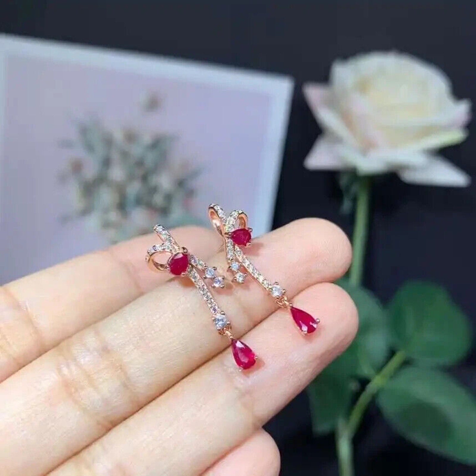 Natural Ruby Earrings, Ruby Earrings, Burma Ruby, Natural Ruby, Ruby, 925 Sterling Silver, Ruby Earrings, natural Ruby, Natural Ruby Jewelry, July Birthstone, July Birthstone Ruby, Natural Ruby Earrings, Sterling Silver Ruby Earrings, Genuine Ruby, Authentic Ruby, Burma Ruby, Ruby Gemstone, Genuine Ruby