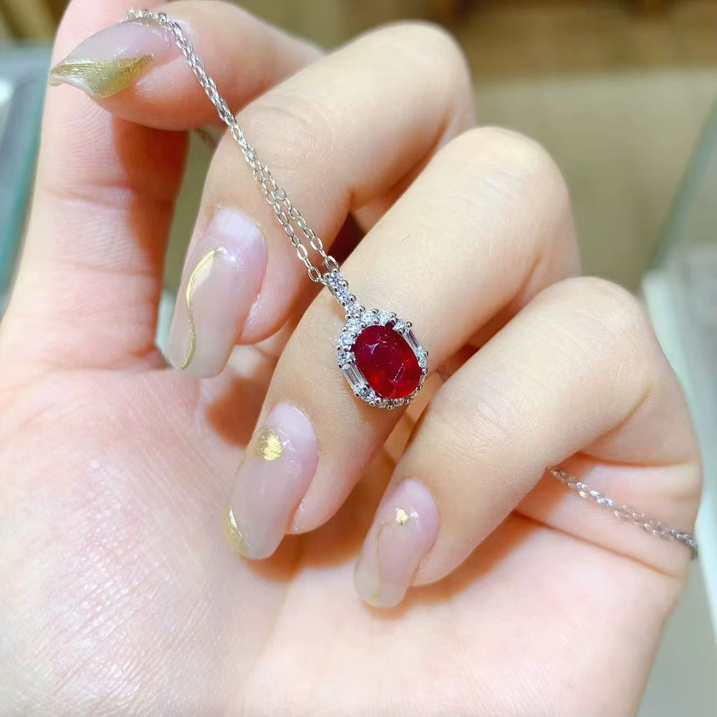 Ruby Necklace, Natural Ruby Necklace, 25 Sterling Silver, Sterling Silver Ruby Necklace, Natural Ruby Pendant Necklace, Dainty Ruby Necklace, Dainty Ruby Jewelry, Natural Ruby Jewelry, Sterling Silver Ruby Jewelry, Ruby Jewelry For Women, Women's Ruby Necklace, Ruby Necklace, Ruby Choker Necklace, Natural Ruby Chain Necklace, Ruby Choker Necklace, Ruby Pendant Necklace