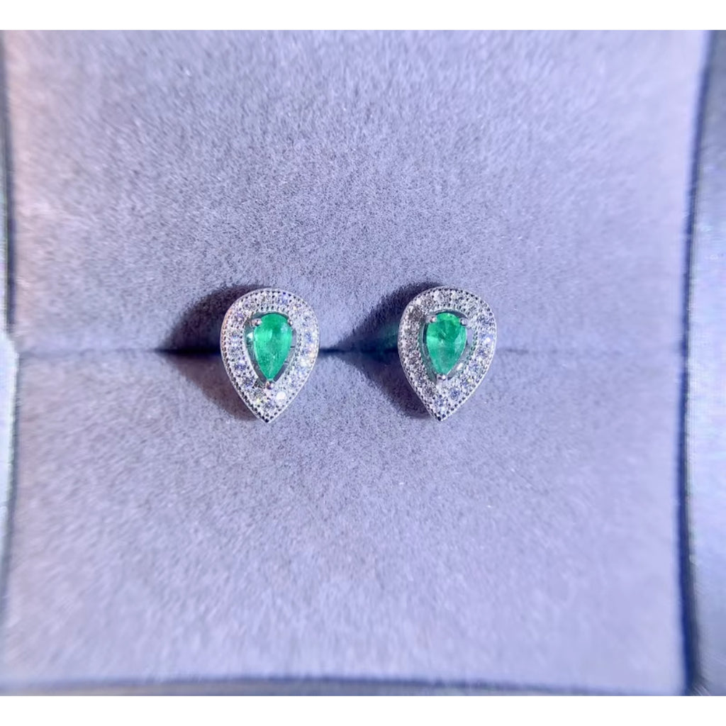 Natural Emerald Earrings, Emerald Earrings, Emerald Stud Earrings, 925 Sterling Silver, Natural Emeralds, Natural Emerald, Sterling Silver Emerald Earrings, Oval Cut Emerald Stud Earrings, Emerald Stud Earrings 925 Sterling Silver, 925 Sterling Silver Emerald Earrings, Natural Emerald Studs, Emerald Studs, Emerald Stud Earrings, Emerald Earrings For Women, Anniversary Gift, May Birthstone Emerald, Emerald Jewelry, Colombian Emerald, Mined Emerald, Genuine Emerald, Emerald with Certificate, Emerald Meaning