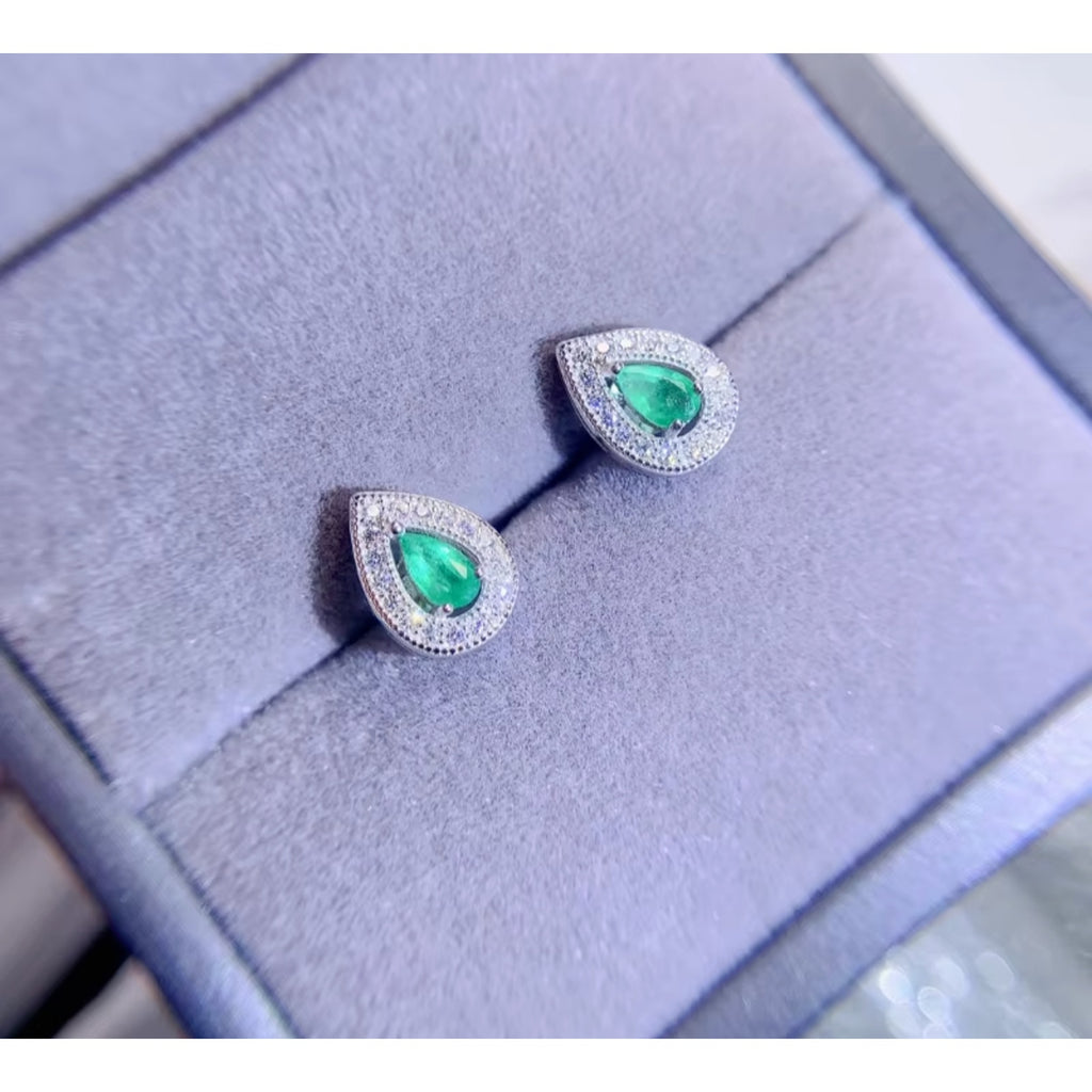 Natural Emerald Earrings, Emerald Earrings, Emerald Stud Earrings, 925 Sterling Silver, Natural Emeralds, Natural Emerald, Sterling Silver Emerald Earrings, Oval Cut Emerald Stud Earrings, Emerald Stud Earrings 925 Sterling Silver, 925 Sterling Silver Emerald Earrings, Natural Emerald Studs, Emerald Studs, Emerald Stud Earrings, Emerald Earrings For Women, Anniversary Gift, May Birthstone Emerald, Emerald Jewelry, Colombian Emerald, Mined Emerald, Genuine Emerald, Emerald with Certificate, Emerald Meaning