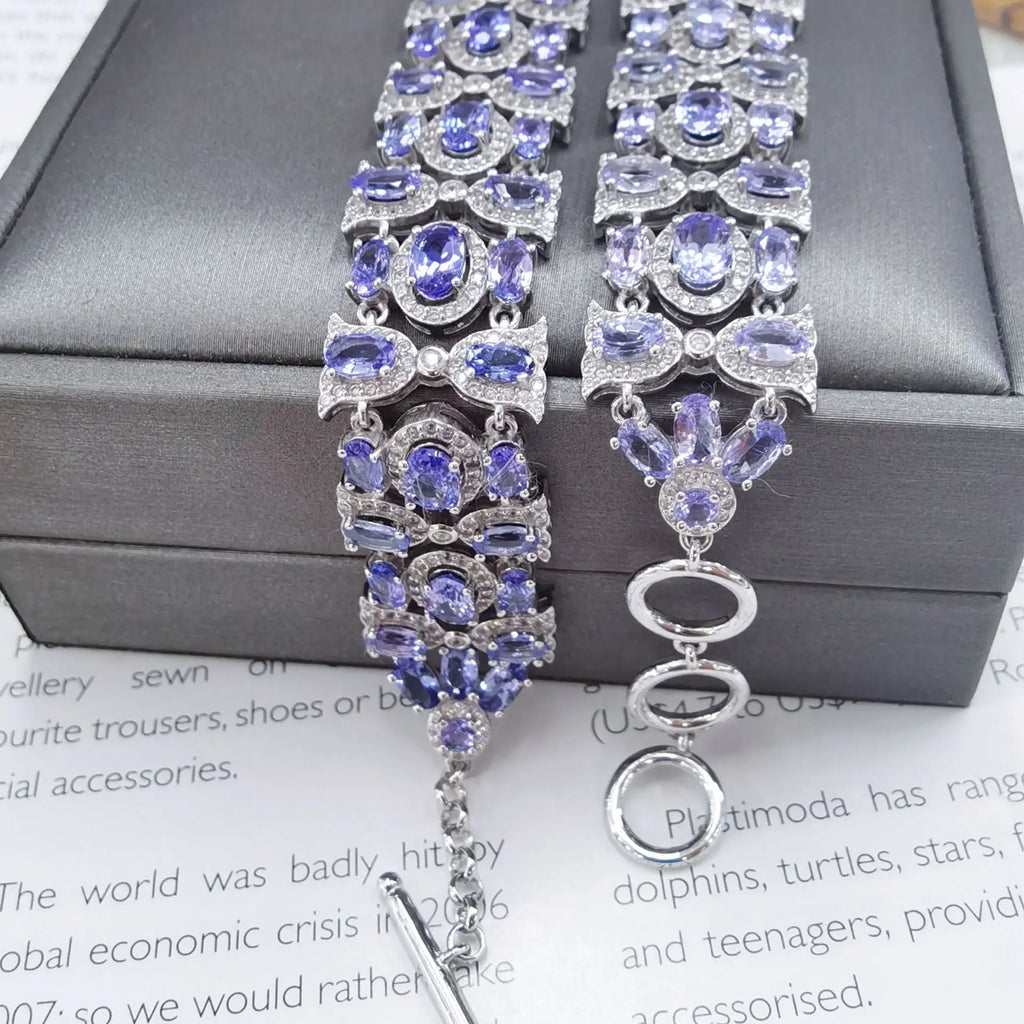 Tanzanite, Tanzanite, Tanzanite Bracelet, Tanzanite Tennis Bracelet, Purple Tanzanite Bracelet, Tanzanite Bracelet, Women's Tanzanite Bracelet, Tanzanite Gemstone Bracelet, Natural Tanzanite Jewelry, Natural Tanzanite Bracelet, Tanzanite Tennis Bracelet, Genuine Tanzanite Jewelry, VVS1 Tanzanite, Purple Tanzanite, Sterling Silver Tanzanite Bracelet, Women’s Tanzanite Bracelet, Tanzanite Jewelry For Women, Natural Tanzanite Jewelry, December Birthstone Tanzanite, Tanzanite December Birthstone Bracelet