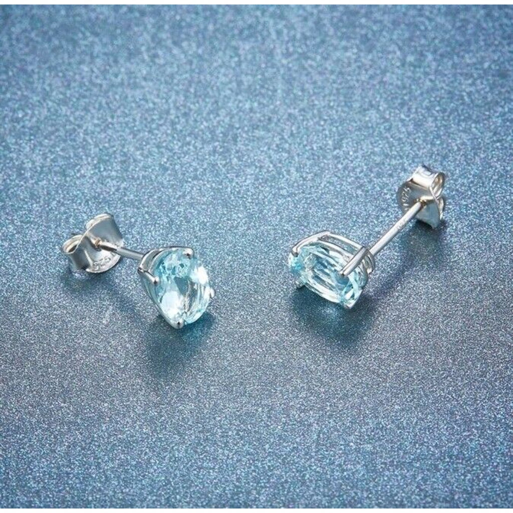 Aquamarine Stud Earrings Oval Cut 4x6mm, Natural Aquamarine Earrings, Natural Aquamarine Stud Earrings, Aquamarine Earrings, Natural Aquamarine Gemstone Jewelry, Natural Aquamarine, VVS Grade Aquamarine, Women's Aquamarine Jewelry, Natural Aquamarine Jewelry, Gold Aquamarine Earrings, Sterling Silver Aquamarine Earrings, Women's Aquamarine Jewelry, Aquamarine Earrings, March Birthstone Aquamarine, Aquamarine Spiritual Properties, Aquamarine Gemstone Meaning, Aquamarine Gemstone Jewelry, Aquamarine Jewelry