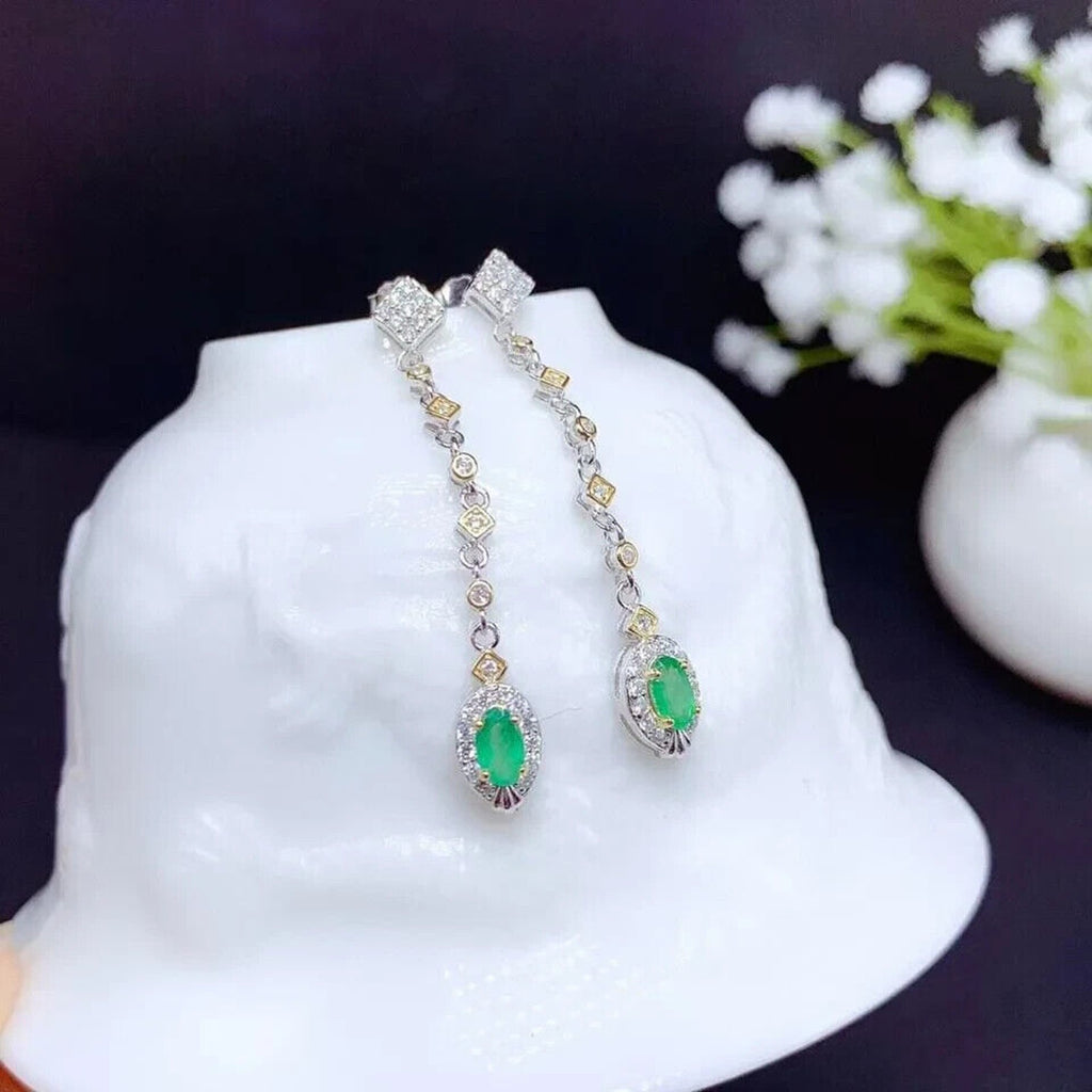 Emerald Earrings, Natural Emerald, Natural Emerald Earrings, Gold Emerald Earrings, Silver Emerald Earrings, Rose Gold Emerald Earrings, Genuine Emerald Earrings, Natural Emerald Jewelry, Emerald Chandelier Earrings, Emerald Statement Earrings, Emerald Long Earrings, Sterling Silver Emerald Earrings, May Birthstone Emerald, Anniversary Gift Emerald, Emerald Jewelry For Women, Gift For Wife Emerald, Emerald Dangle Earrings, Dainty Emerald Earrings, Emerald Earrings For Women, Emerald Dangle Earrings