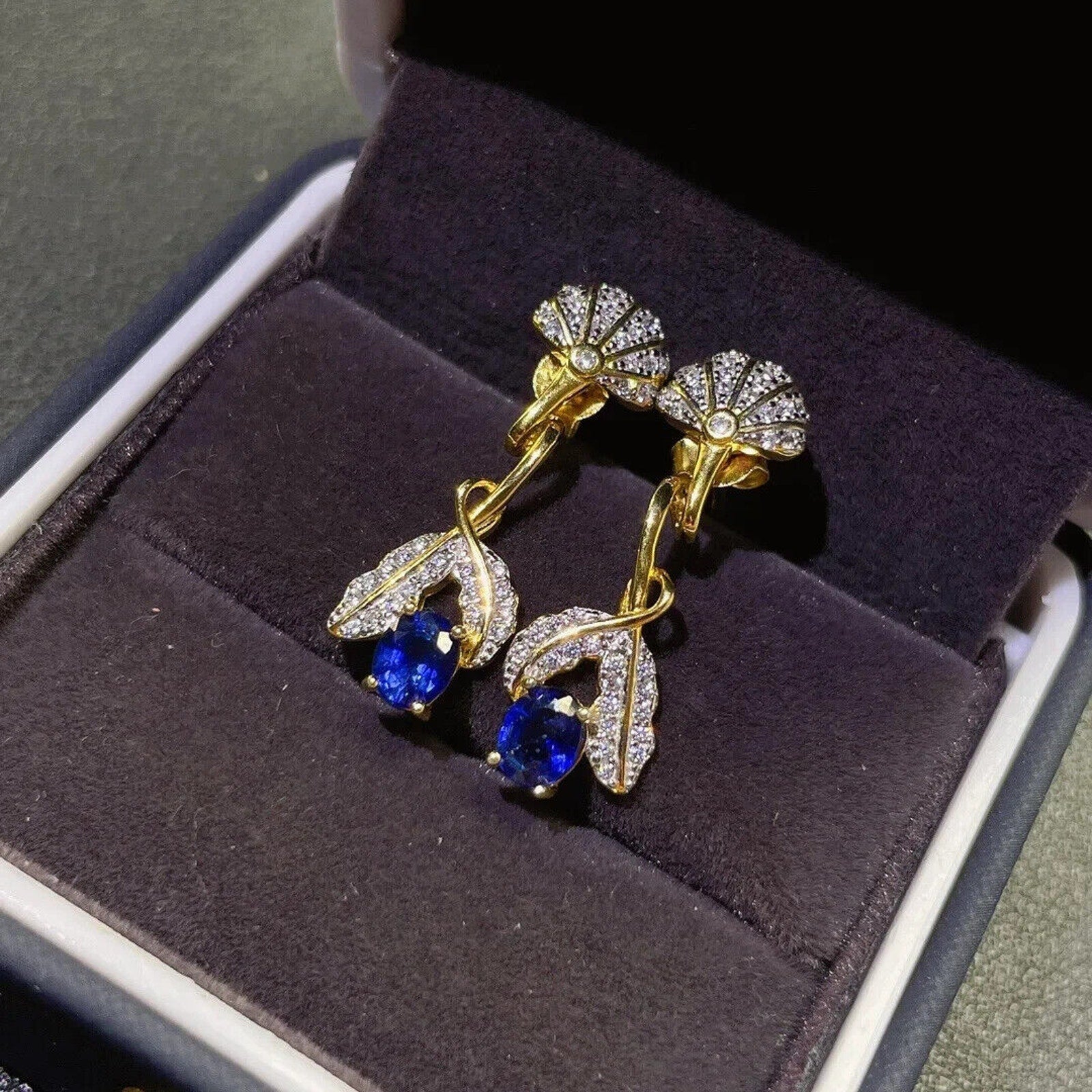 Sapphire Earrings, Natural Sapphire Stud Earrings, Sapphire Stud Earrings, Sterling Silver Sapphire Earrings, Sapphire, Natural Sapphire Earrings, 925 Sterling Silver, Blue Sapphire Earrings, Natural Blue Sapphire Earrings, Natural Blue Sapphire, Blue Sapphire, Bright Blue Sapphire, 925 Sterling Silver, Sapphire Earrings, Dainty, Dainty Stud Earrings, Dainty Sapphire Earrings, Women’s Sapphire Earrings, Anniversary Gift Sapphire, Sapphire September Birthstone, September Birthstone Sapphire