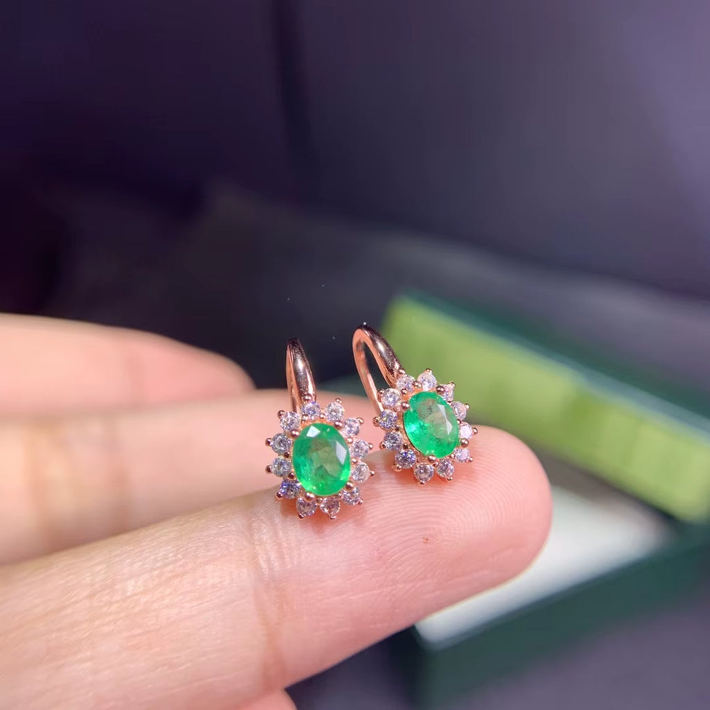 Natural Emerald Earrings, Emerald Earrings, Emerald Stud Earrings, 925 Sterling Silver, Natural Emeralds, Natural Emerald, Sterling Silver Emerald Earrings, Oval Cut Emerald Stud Earrings, Emerald Stud Earrings 925 Sterling Silver, 925 Sterling Silver Emerald Earrings, Natural Emerald Studs, Emerald Studs, Emerald Stud Earrings, Emerald Earrings For Women, Anniversary Gift, May Birthstone Emerald, Emerald Jewelry, Colombian Emerald, Mined Emerald, Genuine Emerald, Emerald with Certificate, Emerald Meaning