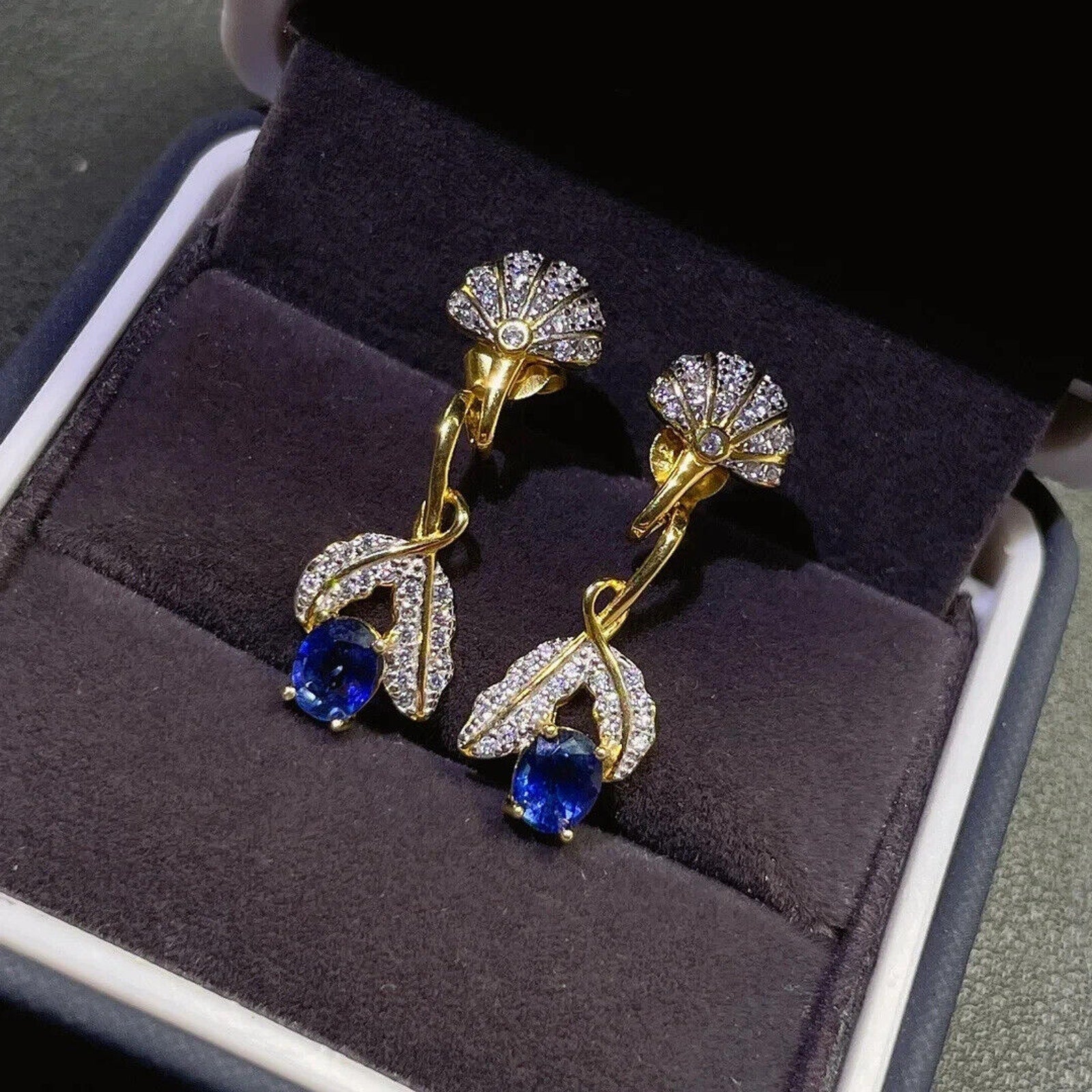 Sapphire Earrings, Natural Sapphire Stud Earrings, Sapphire Stud Earrings, Sterling Silver Sapphire Earrings, Sapphire, Natural Sapphire Earrings, 925 Sterling Silver, Blue Sapphire Earrings, Natural Blue Sapphire Earrings, Natural Blue Sapphire, Blue Sapphire, Bright Blue Sapphire, 925 Sterling Silver, Sapphire Earrings, Dainty, Dainty Stud Earrings, Dainty Sapphire Earrings, Women’s Sapphire Earrings, Anniversary Gift Sapphire, Sapphire September Birthstone, September Birthstone Sapphire