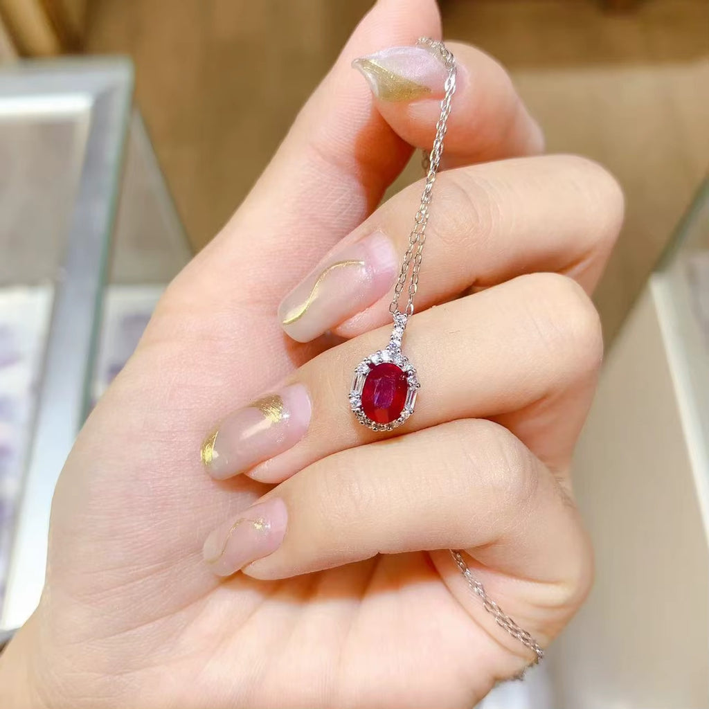 Ruby Necklace, Natural Ruby Necklace, 25 Sterling Silver, Sterling Silver Ruby Necklace, Natural Ruby Pendant Necklace, Dainty Ruby Necklace, Dainty Ruby Jewelry, Natural Ruby Jewelry, Sterling Silver Ruby Jewelry, Ruby Jewelry For Women, Women's Ruby Necklace, Ruby Necklace, Ruby Choker Necklace, Natural Ruby Chain Necklace, Ruby Choker Necklace, Ruby Pendant Necklace