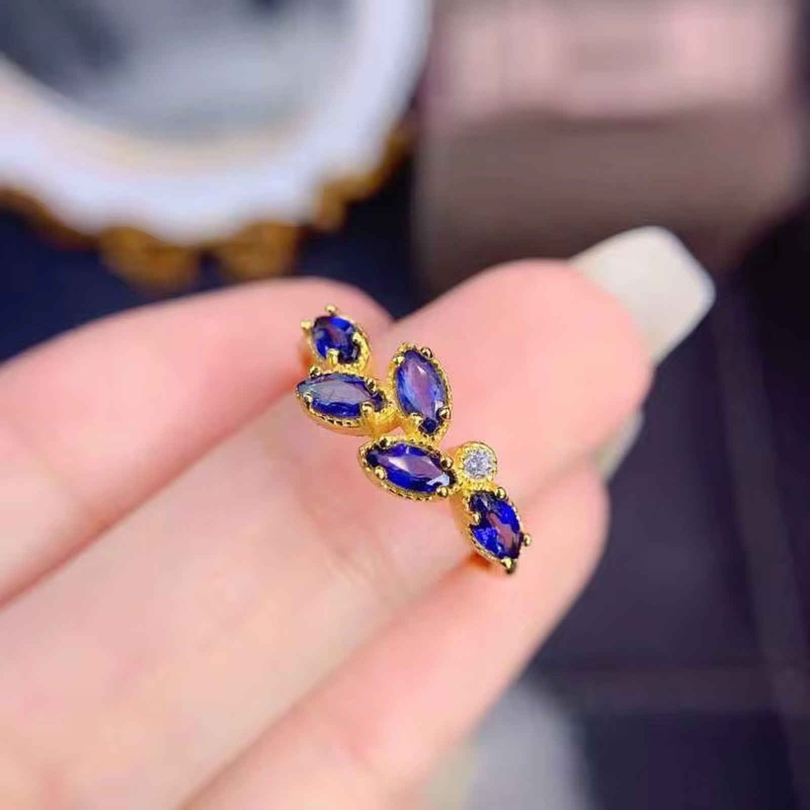 Sapphire September Birthstone, September Birthstone Sapphire, Natural Sapphire, Natural Blue Sapphire, Blue Sapphire, Bright Blue Sapphire, Multicolor Sapphire, Colorful Sapphire, Colorful Sapphires, Natural Multicolor Sapphire, Blue Sapphire Ring, Natural Sapphire Ring, Sterling Silver Sapphire Ring, Sapphire Engagement Ring, Sapphire Wedding Ring, Affordable Engagement Ring, Gemstone Engagement Ring, Natural Gemstone Ring, Sapphire Ring Sterling Silver, Sapphire Gemstone Ring, Natural Sapphire Ring