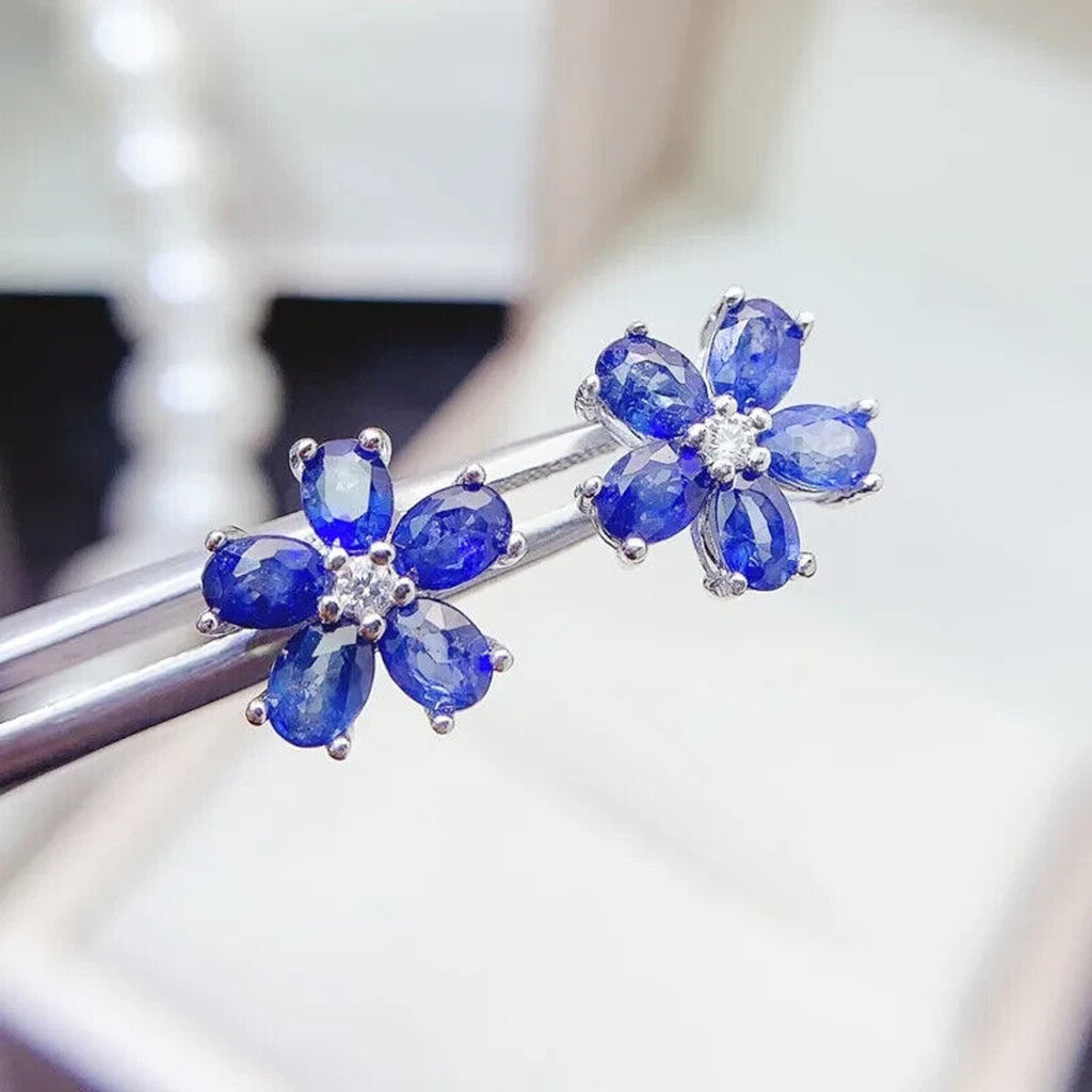 Sapphire Earrings, Natural Sapphire Stud Earrings, Sapphire Stud Earrings, Sterling Silver Sapphire Earrings, Sapphire, Natural Sapphire Earrings, 925 Sterling Silver, Pink Sapphire Earrings, Natural Pink Sapphire Earrings, Natural Pink Sapphire Earrings, Pink Sapphire, Natural Pink Sapphire, 925 Sterling Silver, Sapphire Earrings, Dainty, Dainty Stud Earrings, Dainty Sapphire Earrings, Women’s Sapphire Earrings, Anniversary Gift Sapphire, Sapphire September Birthstone, September Birthstone Sapphire