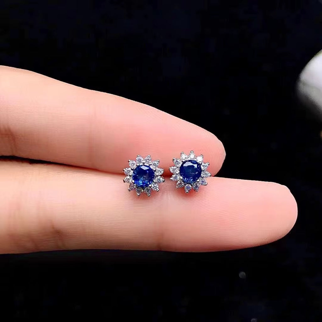 Sapphire Earrings, Natural Sapphire Stud Earrings, Sapphire Stud Earrings, Sterling Silver Sapphire Earrings, Sapphire, Natural Sapphire Earrings, 925 Sterling Silver, Pink Sapphire Earrings, Natural Pink Sapphire Earrings, Natural Pink Sapphire Earrings, Pink Sapphire, Natural Pink Sapphire, 925 Sterling Silver, Sapphire Earrings, Dainty, Dainty Stud Earrings, Dainty Sapphire Earrings, Women’s Sapphire Earrings, Anniversary Gift Sapphire, Sapphire September Birthstone, September Birthstone Sapphire