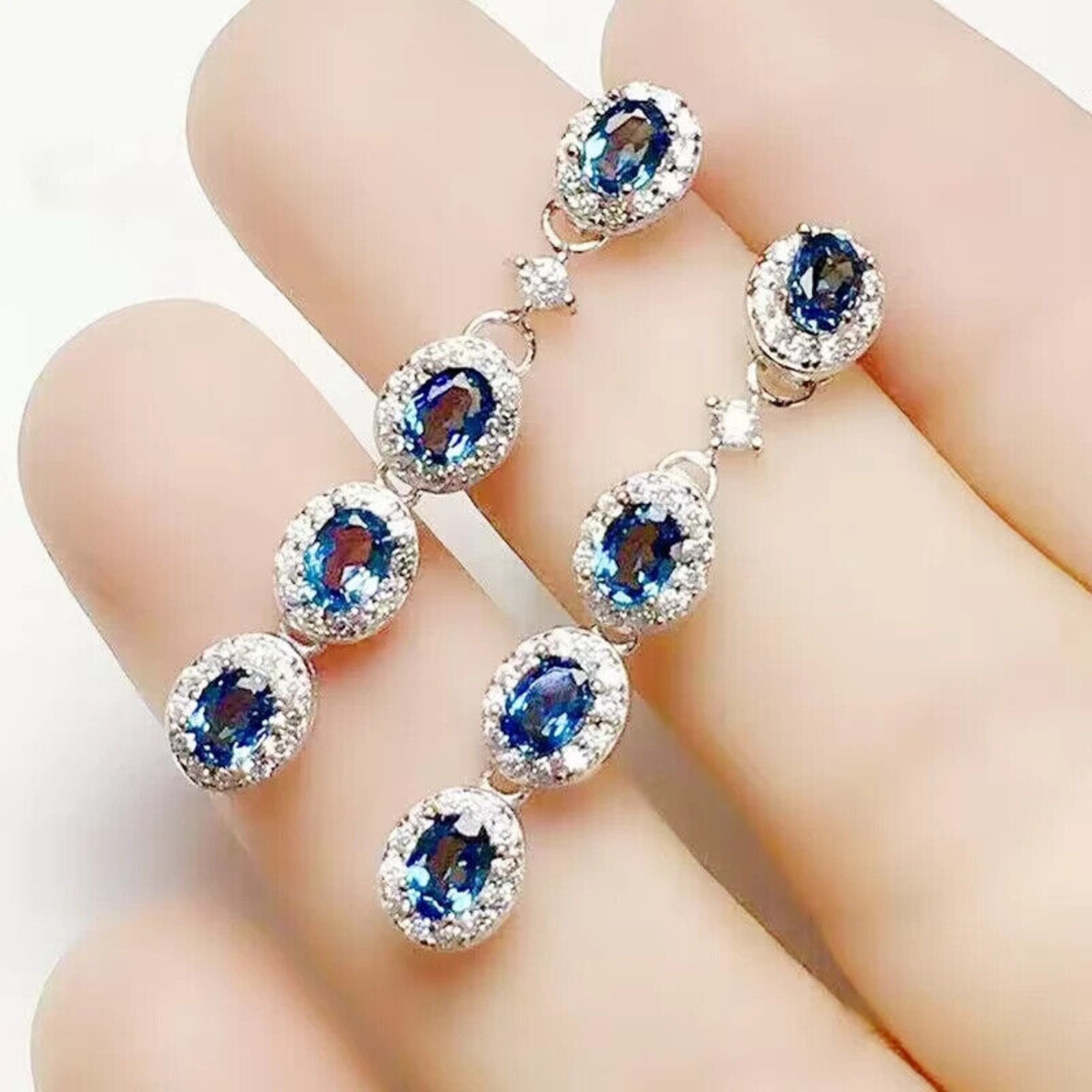 London Blue Topaz Dangle Earrings, Women's London Blue Topaz Earrings, London Blue Topaz Earrings, Women's London Blue Topaz Earrings, London Blue Topaz Jewelry, Natural London Blue Topaz Gemstone Jewelry, Women's London Blue Topaz Earrings, London Blue Topaz, London Blue Topaz Earrings, London Blue Topaz Earrings, Women's London Blue Topaz Jewelry, Sterling Silver London Blue Topaz Jewelry, December Birthstone London Blue Topaz, Platinum Plated London Blue Topaz Earrings