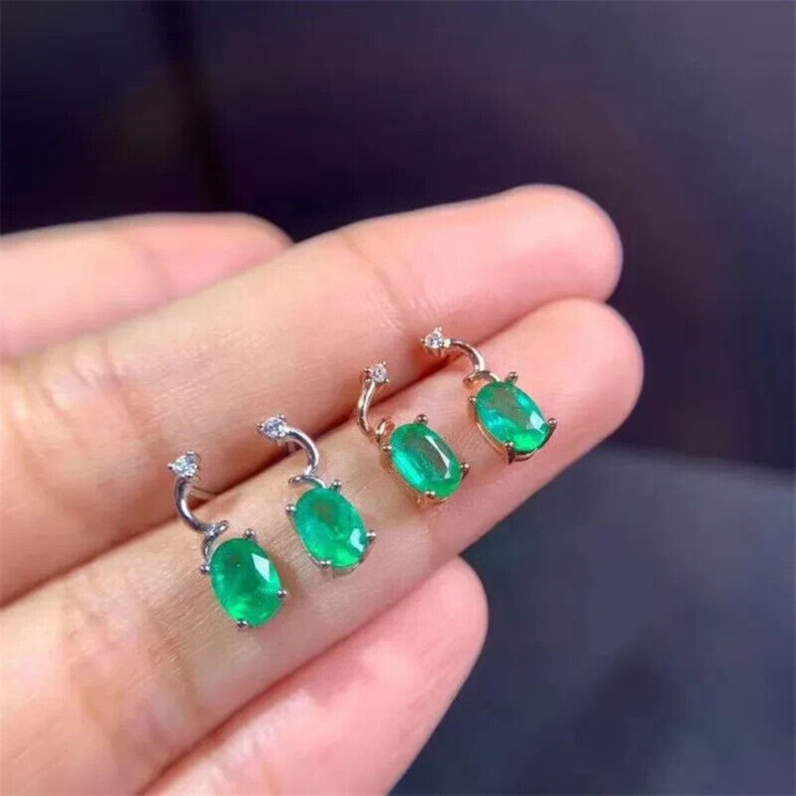 Emerald Earrings, Natural Emerald, Natural Emerald Earrings, Gold Emerald Earrings, Silver Emerald Earrings, Rose Gold Emerald Earrings, Genuine Emerald Earrings, Natural Emerald Jewelry, Emerald Chandelier Earrings, Emerald Statement Earrings, Emerald Long Earrings, Sterling Silver Emerald Earrings, May Birthstone Emerald, Anniversary Gift Emerald, Emerald Jewelry For Women, Gift For Wife Emerald