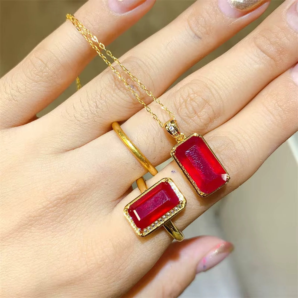 Ruby Jewelry Set, Ruby Earrings, Ruby Necklace, Ruby Pendant, Matching Ruby Earrings and Necklace, Ruby Ring, Ruby Band Ring, Natural Ruby, Natural Ruby Ring, Sterling Silver Ruby Ring, Ruby Ring 925 Sterling Silver, Natural Ruby Rings, Ruby Ring For Women, Ruby Engagement Ring, Burma Ruby, Mozambique Ruby, Myanmar Ruby, Mined Ruby, Genuine Ruby, July Birthstone Ruby, Ruby Jewelry, Natural Ruby Jewelry, Ruby Jewelry For Women, Women’s Ruby Ring’s, Burma Ruby Ring, Jewelry Set, Emerald Cut Ruby Ring