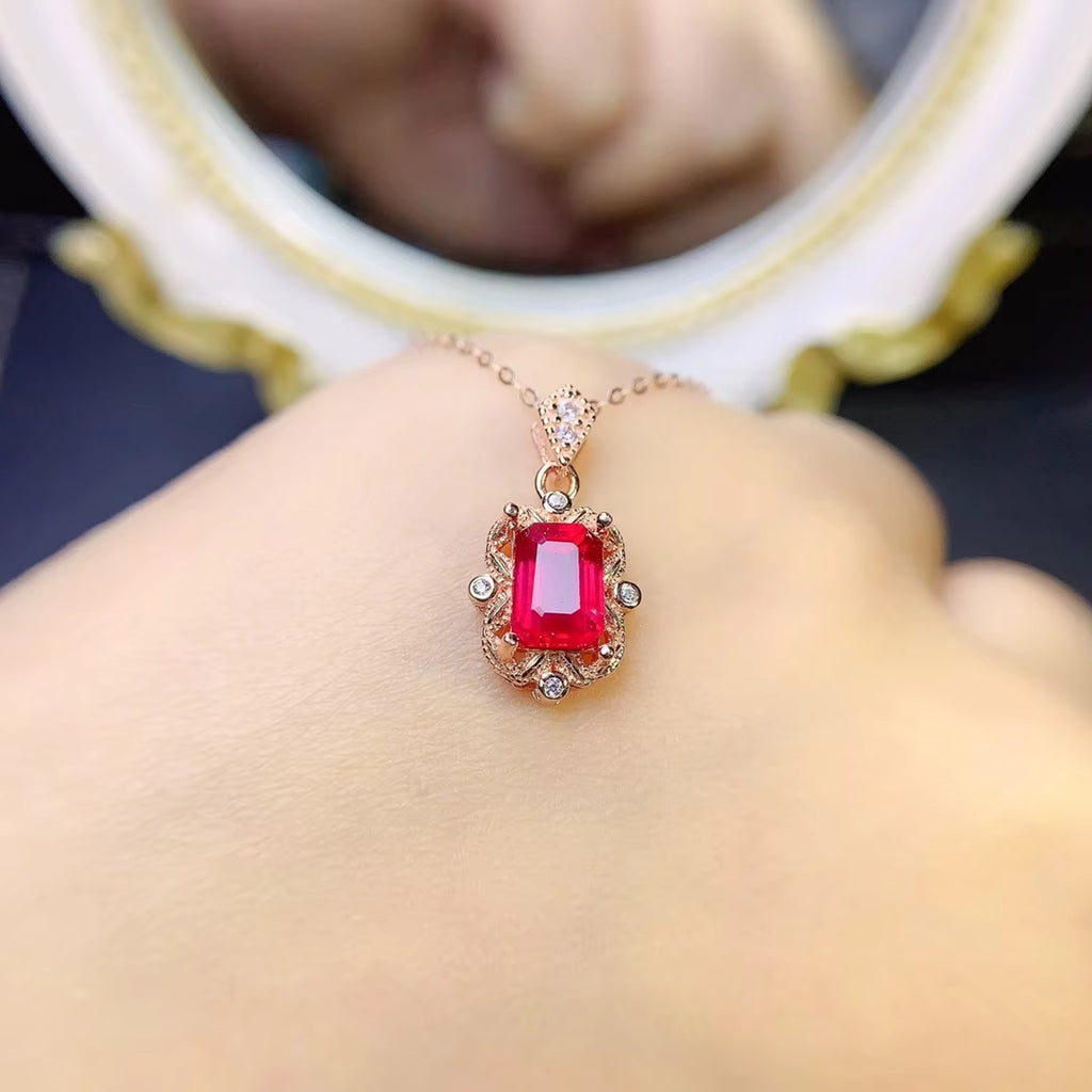 Ruby Necklace, Natural Ruby Necklace, 25 Sterling Silver, Sterling Silver Ruby Necklace, Natural Ruby Pendant Necklace, Dainty Ruby Necklace, Dainty Ruby Jewelry, Natural Ruby Jewelry, Sterling Silver Ruby Jewelry, Ruby Jewelry For Women, Women's Ruby Necklace, Ruby Necklace, Ruby Choker Necklace, Natural Ruby Chain Necklace, Ruby Choker Necklace, Ruby Pendant Necklace