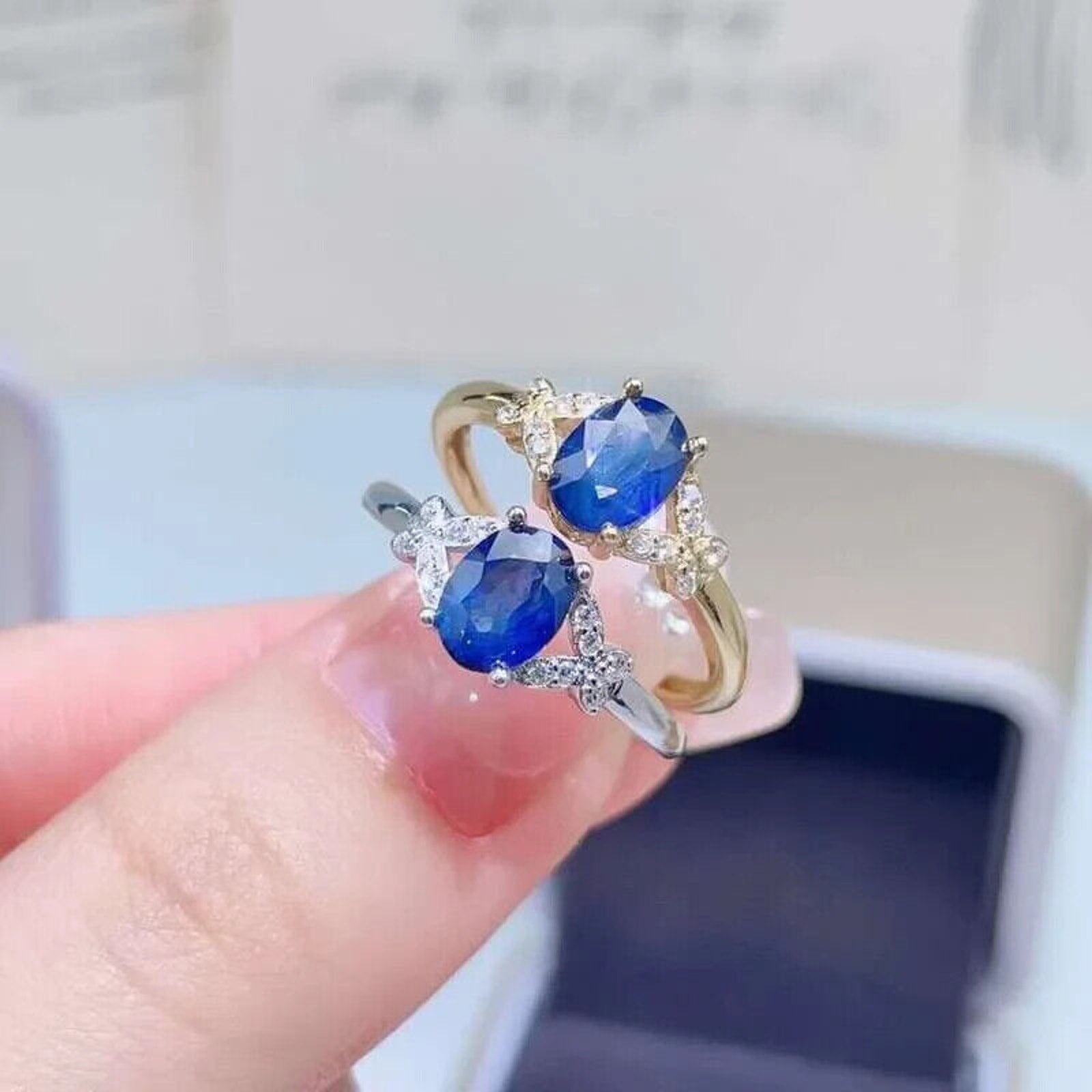 Sapphire September Birthstone, September Birthstone Sapphire, Natural Sapphire, Natural Blue Sapphire, Blue Sapphire, Bright Blue Sapphire, Multicolor Sapphire, Colorful Sapphire, Colorful Sapphires, Natural Multicolor Sapphire, Blue Sapphire Ring, Natural Sapphire Ring, Sterling Silver Sapphire Ring, Sapphire Engagement Ring, Sapphire Wedding Ring, Affordable Engagement Ring, Gemstone Engagement Ring, Natural Gemstone Ring, Sapphire Ring Sterling Silver, Sapphire Gemstone Ring, Natural Sapphire Ring