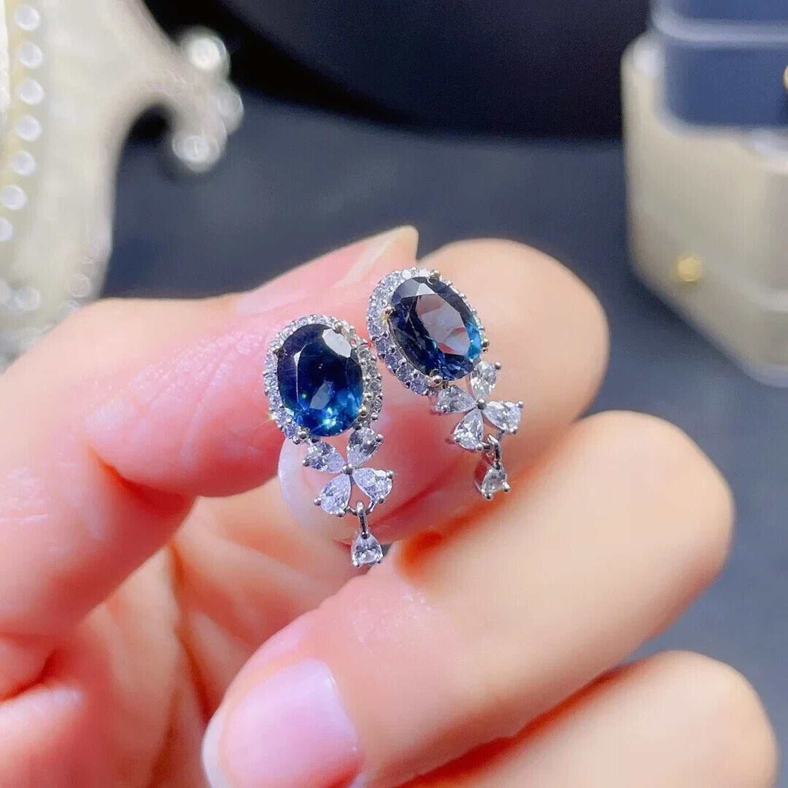 London Blue Topaz Banquet Stud Earrings, December Birthstone London Blue Topaz, London Blue Topaz Earrings, London Blue Topaz Stud Earrings, Women's London Blue Topaz Earrings, London Blue Topaz Jewelry, Natural London Blue Topaz Gemstone Jewelry Set, Women's London Blue Topaz Earrings, London Blue Topaz Ring, London Blue Topaz Stud Earrings, London Blue Topaz Earrings, Women's London Blue Topaz Jewelry, Sterling Silver London Blue Topaz Jewelry, December Birthstone London Blue Topaz, London Blue Top