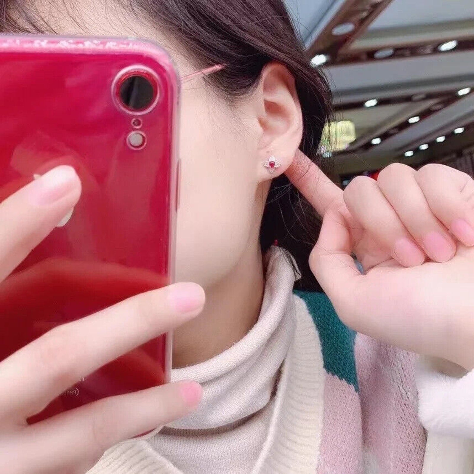 Ruby Earrings, Women's Ruby Earrings, Natural Ruby Earrings, Ruby Jewelry, Sterling Silver Ruby Earrings, Genuine Ruby Earrings, Ruby Stud Earrings, Natural Ruby, Burma Ruby