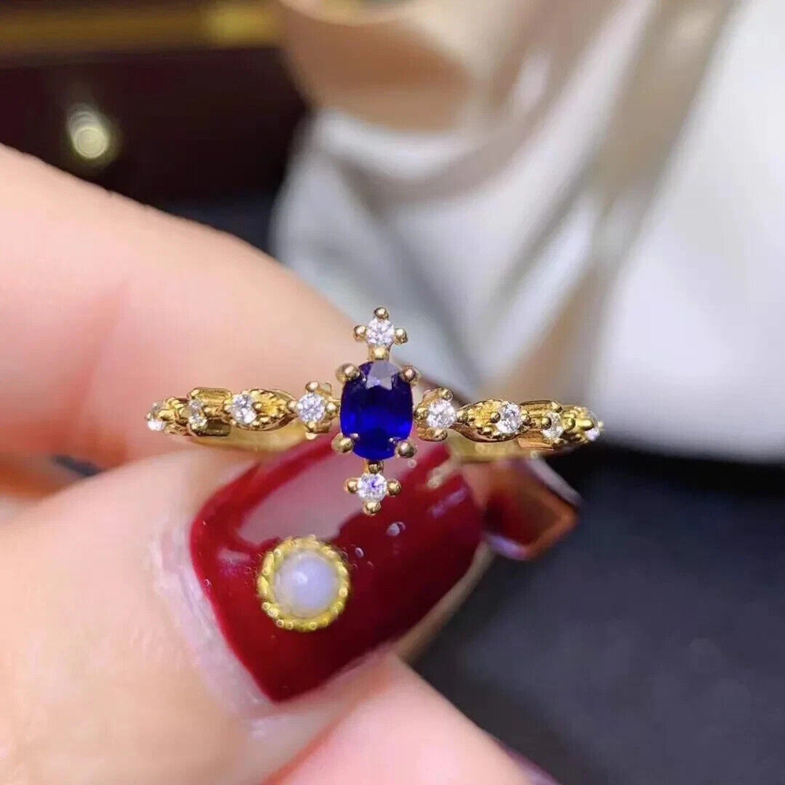 Sapphire September Birthstone, September Birthstone Sapphire, Natural Sapphire, Natural Blue Sapphire, Blue Sapphire, Bright Blue Sapphire, Multicolor Sapphire, Colorful Sapphire, Colorful Sapphires, Natural Multicolor Sapphire, Blue Sapphire Ring, Natural Sapphire Ring, Sterling Silver Sapphire Ring, Sapphire Engagement Ring, Sapphire Wedding Ring, Affordable Engagement Ring, Gemstone Engagement Ring, Natural Gemstone Ring, Sapphire Ring Sterling Silver, Sapphire Gemstone Ring, Natural Sapphire Ring for Wo