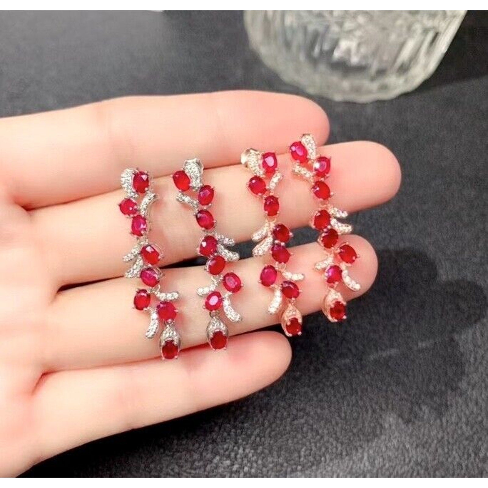 Ruby Earrings, Women's Ruby Earrings, Natural Ruby Earrings, Ruby Jewelry, Sterling Silver Ruby Earrings, Genuine Ruby Earrings, Ruby Stud Earrings, Natural Ruby, Burma Ruby, January Birthstone Earrings, January Birthstone Ruby, Ruby Spiritual Meaning, Ruby Jewelry For Women, Natural Ruby Jewelry, Ruby Chandelier Earrings, Ruby Dangle Earrings, Ruby Statement Earrings