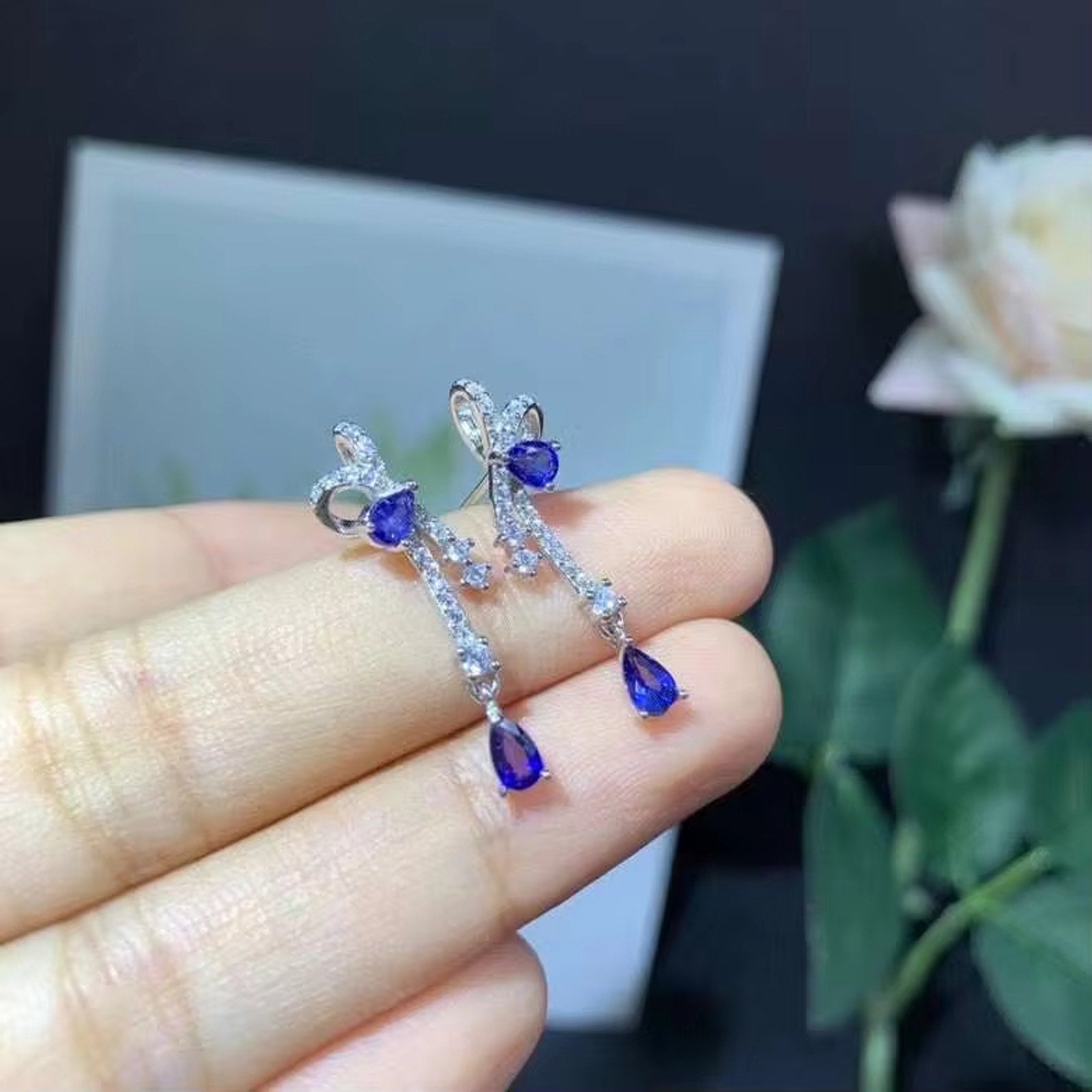 Sapphire Earrings, Natural Sapphire Stud Earrings, Sapphire Stud Earrings, Sterling Silver Sapphire Earrings, Sapphire, Natural Sapphire Earrings, 925 Sterling Silver, Pink Sapphire Earrings, Natural Pink Sapphire Earrings, Natural Pink Sapphire Earrings, Pink Sapphire, Natural Pink Sapphire, 925 Sterling Silver, Sapphire Earrings, Dainty, Dainty Stud Earrings, Dainty Sapphire Earrings, Women’s Sapphire Earrings, Anniversary Gift Sapphire, Sapphire September Birthstone, September Birthstone Sapphire