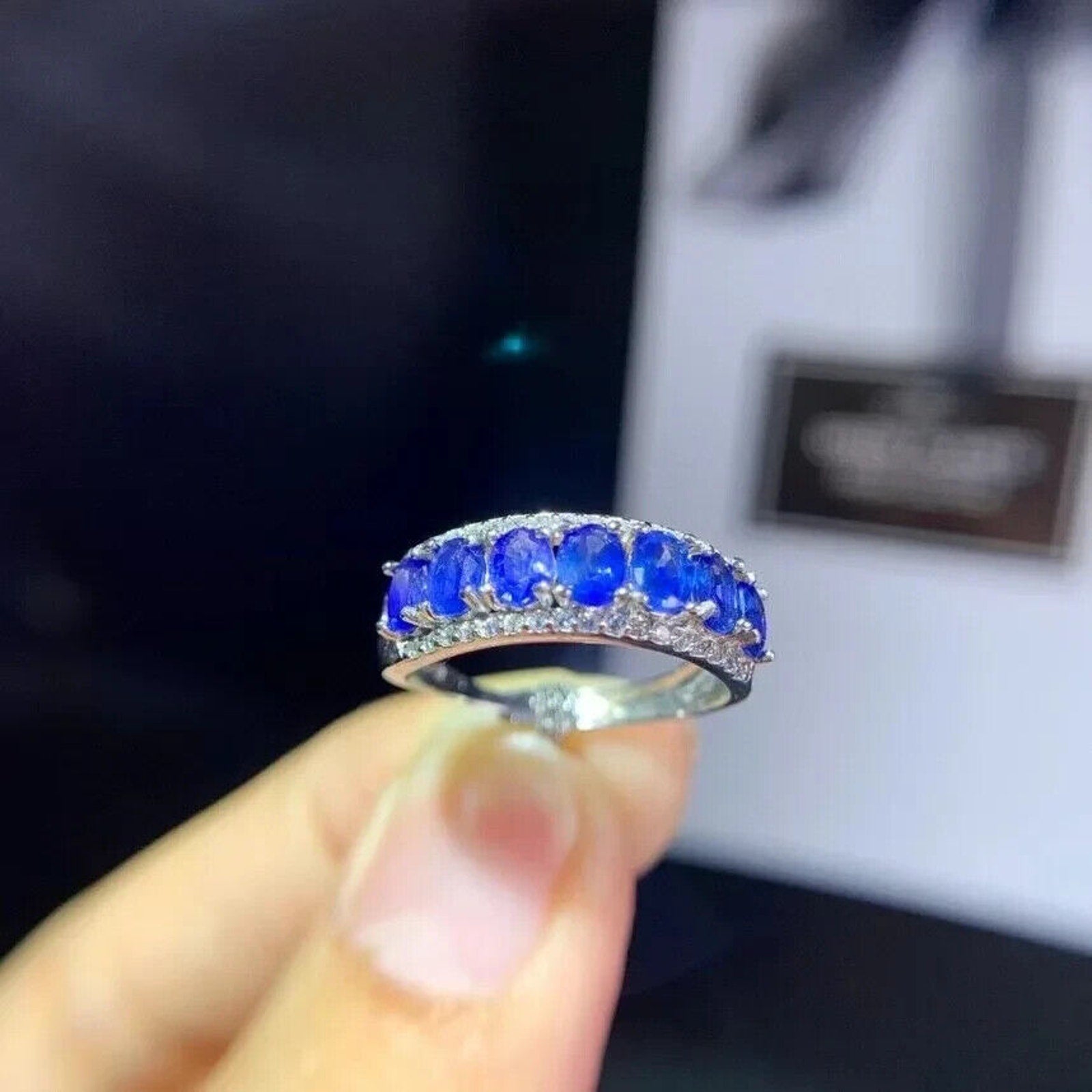 Sapphire September Birthstone, September Birthstone Sapphire, Natural Sapphire, Natural Blue Sapphire, Blue Sapphire, Bright Blue Sapphire, Multicolor Sapphire, Colorful Sapphire, Colorful Sapphires, Natural Multicolor Sapphire, Blue Sapphire Ring, Natural Sapphire Ring, Sterling Silver Sapphire Ring, Sapphire Engagement Ring, Sapphire Wedding Ring, Affordable Engagement Ring, Gemstone Engagement Ring, Natural Gemstone Ring, Sapphire Ring Sterling Silver, Sapphire Gemstone Ring, Natural Sapphire Ring