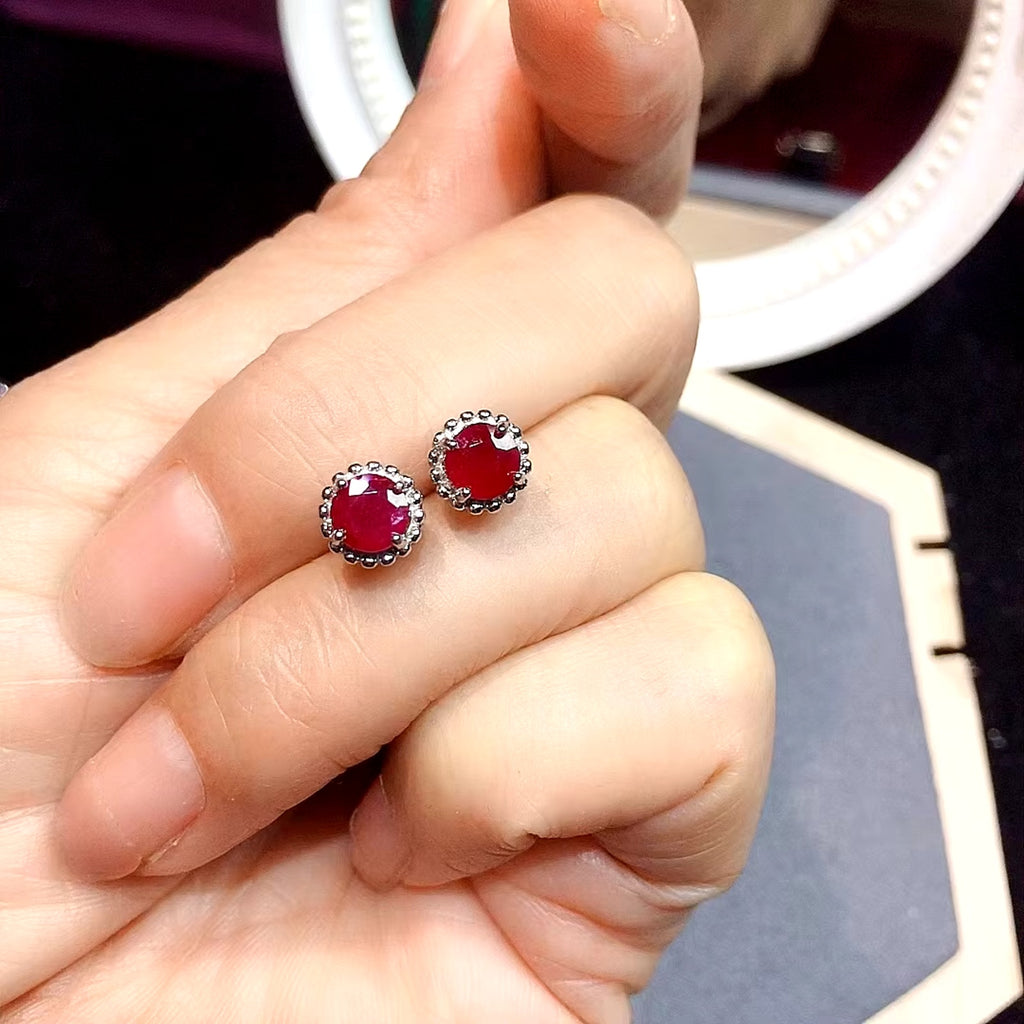 Natural Ruby Earrings, Ruby Earrings, Burma Ruby, Natural Ruby, Ruby, 925 Sterling Silver, Ruby Earrings, natural Ruby, Natural Ruby Jewelry, July Birthstone, July Birthstone Ruby, Natural Ruby Earrings, Sterling Silver Ruby Earrings, Genuine Ruby, Authentic Ruby, Burma Ruby, Ruby Gemstone, Genuine Ruby, Ruby Dangle Earrings, Ruby Chandelier Earrings, Ruby Stud Earrings, Ruby Studs, Natural Ruby Stud Earrings
