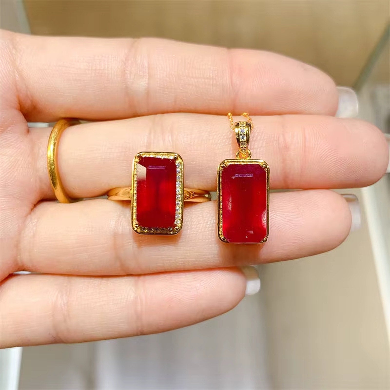 Ruby Jewelry Set, Ruby Earrings, Ruby Necklace, Ruby Pendant, Matching Ruby Earrings and Necklace, Ruby Ring, Ruby Band Ring, Natural Ruby, Natural Ruby Ring, Sterling Silver Ruby Ring, Ruby Ring 925 Sterling Silver, Natural Ruby Rings, Ruby Ring For Women, Ruby Engagement Ring, Burma Ruby, Mozambique Ruby, Myanmar Ruby, Mined Ruby, Genuine Ruby, July Birthstone Ruby, Ruby Jewelry, Natural Ruby Jewelry, Ruby Jewelry For Women, Women’s Ruby Ring’s, Burma Ruby Ring, Jewelry Set, Emerald Cut Ruby Ring