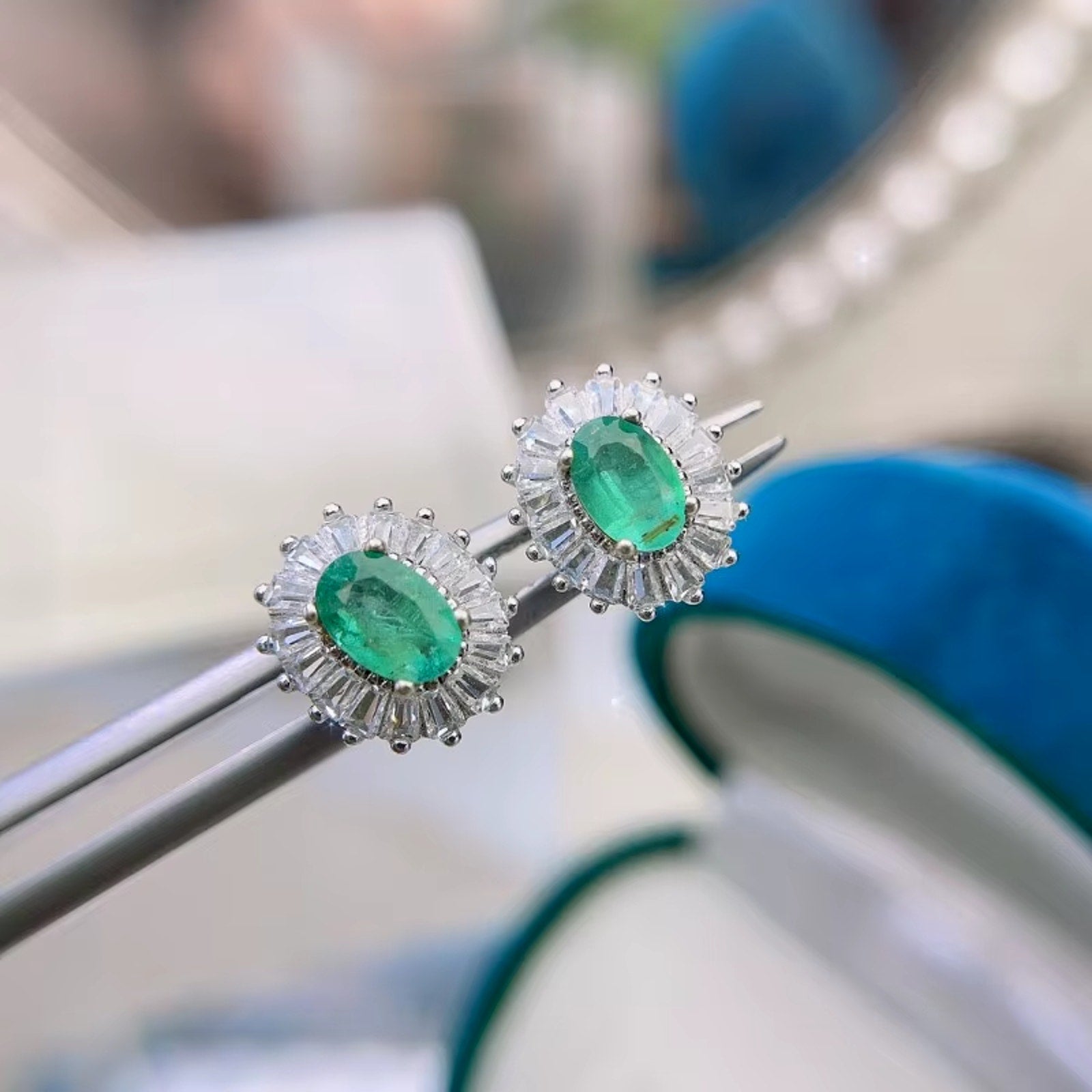 Natural Emerald Earrings, Emerald Earrings, Emerald Stud Earrings, 925 Sterling Silver, Natural Emeralds, Natural Emerald, Sterling Silver Emerald Earrings, Oval Cut Emerald Stud Earrings, Emerald Stud Earrings 925 Sterling Silver, 925 Sterling Silver Emerald Earrings, Natural Emerald Studs, Emerald Studs, Emerald Stud Earrings, Emerald Earrings For Women, Anniversary Gift, May Birthstone Emerald, Emerald Jewelry, Colombian Emerald, Mined Emerald, Genuine Emerald, Emerald with Certificate, Emerald Meaning