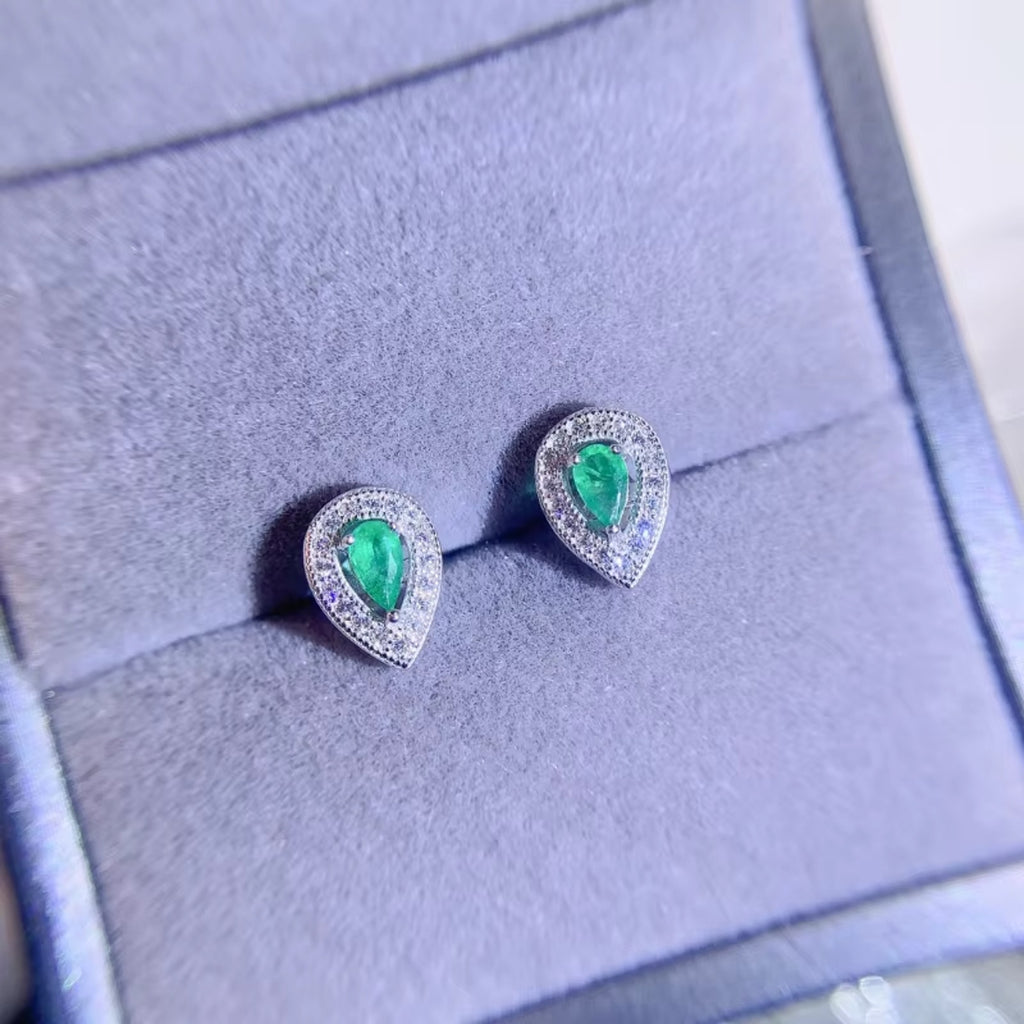 Natural Emerald Earrings, Emerald Earrings, Emerald Stud Earrings, 925 Sterling Silver, Natural Emeralds, Natural Emerald, Sterling Silver Emerald Earrings, Oval Cut Emerald Stud Earrings, Emerald Stud Earrings 925 Sterling Silver, 925 Sterling Silver Emerald Earrings, Natural Emerald Studs, Emerald Studs, Emerald Stud Earrings, Emerald Earrings For Women, Anniversary Gift, May Birthstone Emerald, Emerald Jewelry, Colombian Emerald, Mined Emerald, Genuine Emerald, Emerald with Certificate, Emerald Meaning