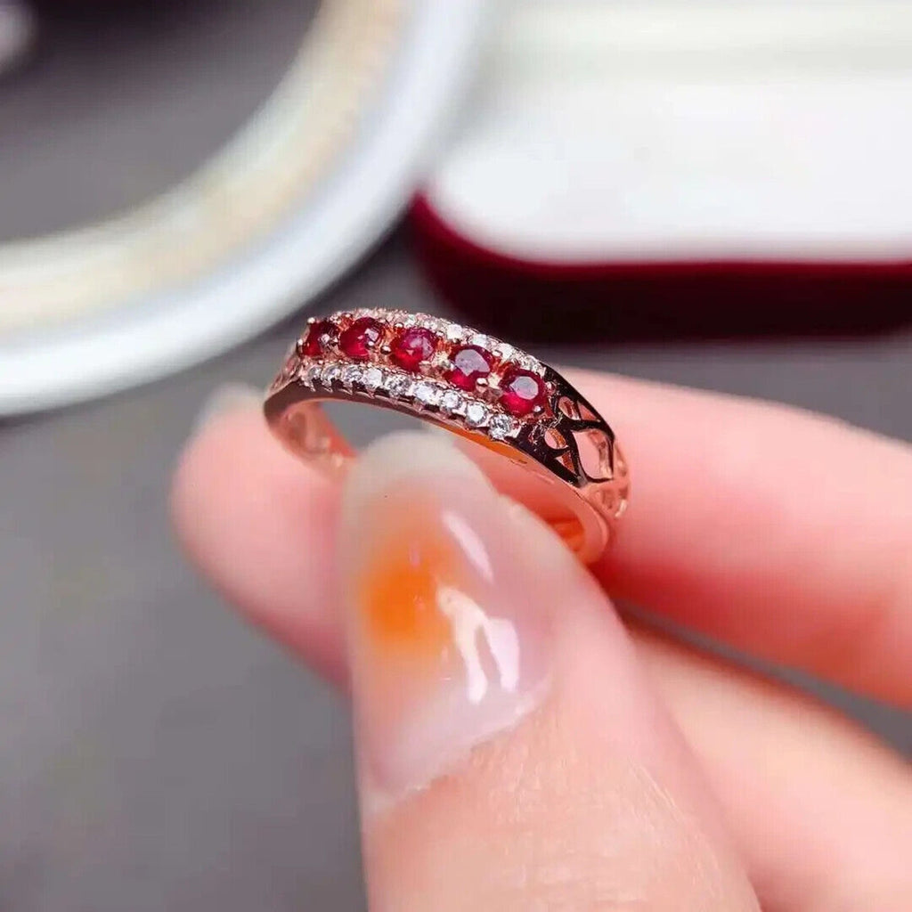 Ruby Ring, Ruby Band Ring, Natural Ruby, Natural Ruby Ring, Sterling Silver Ruby Ring, Ruby Ring 925 Sterling Silver, Natural Ruby Rings, Ruby Ring For Women, Ruby Engagement Ring, Burma Ruby, Mozambique Ruby, Myanmar Ruby, Mined Ruby, Genuine Ruby, July Birthstone Ruby, Ruby Jewelry, Natural Ruby Jewelry, Ruby Jewelry For Women, Women’s Ruby Ring’s, Burma Ruby Ring