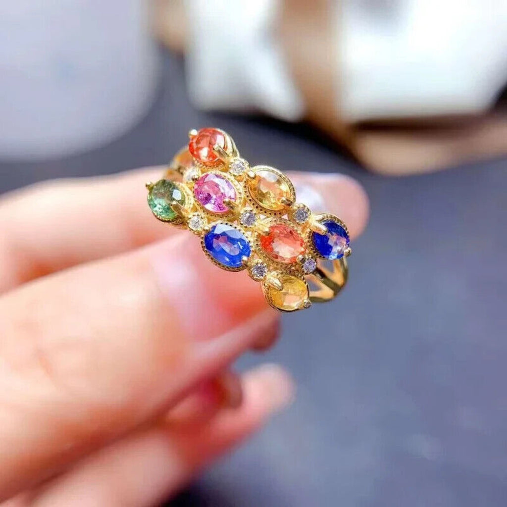 Sapphire September Birthstone, September Birthstone Sapphire, Natural Sapphire, Natural Blue Sapphire, Blue Sapphire, Bright Blue Sapphire, Multicolor Sapphire, Colorful Sapphire, Colorful Sapphires, Natural Multicolor Sapphire, Blue Sapphire Ring, Natural Sapphire Ring, Sterling Silver Sapphire Ring, Sapphire Engagement Ring, Sapphire Wedding Ring, Affordable Engagement Ring, Gemstone Engagement Ring, Natural Gemstone Ring, Sapphire Ring Sterling Silver, Sapphire Gemstone Ring, Natural Sapphire Ring