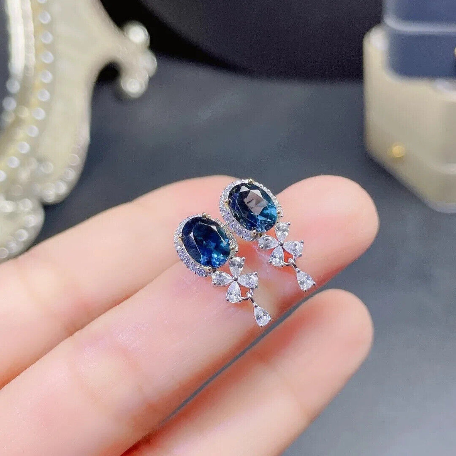 London Blue Topaz Banquet Stud Earrings, December Birthstone London Blue Topaz, London Blue Topaz Earrings, London Blue Topaz Stud Earrings, Women's London Blue Topaz Earrings, London Blue Topaz Jewelry, Natural London Blue Topaz Gemstone Jewelry Set, Women's London Blue Topaz Earrings, London Blue Topaz Ring, London Blue Topaz Stud Earrings, London Blue Topaz Earrings, Women's London Blue Topaz Jewelry, Sterling Silver London Blue Topaz Jewelry, December Birthstone London Blue Topaz, London Blue Top